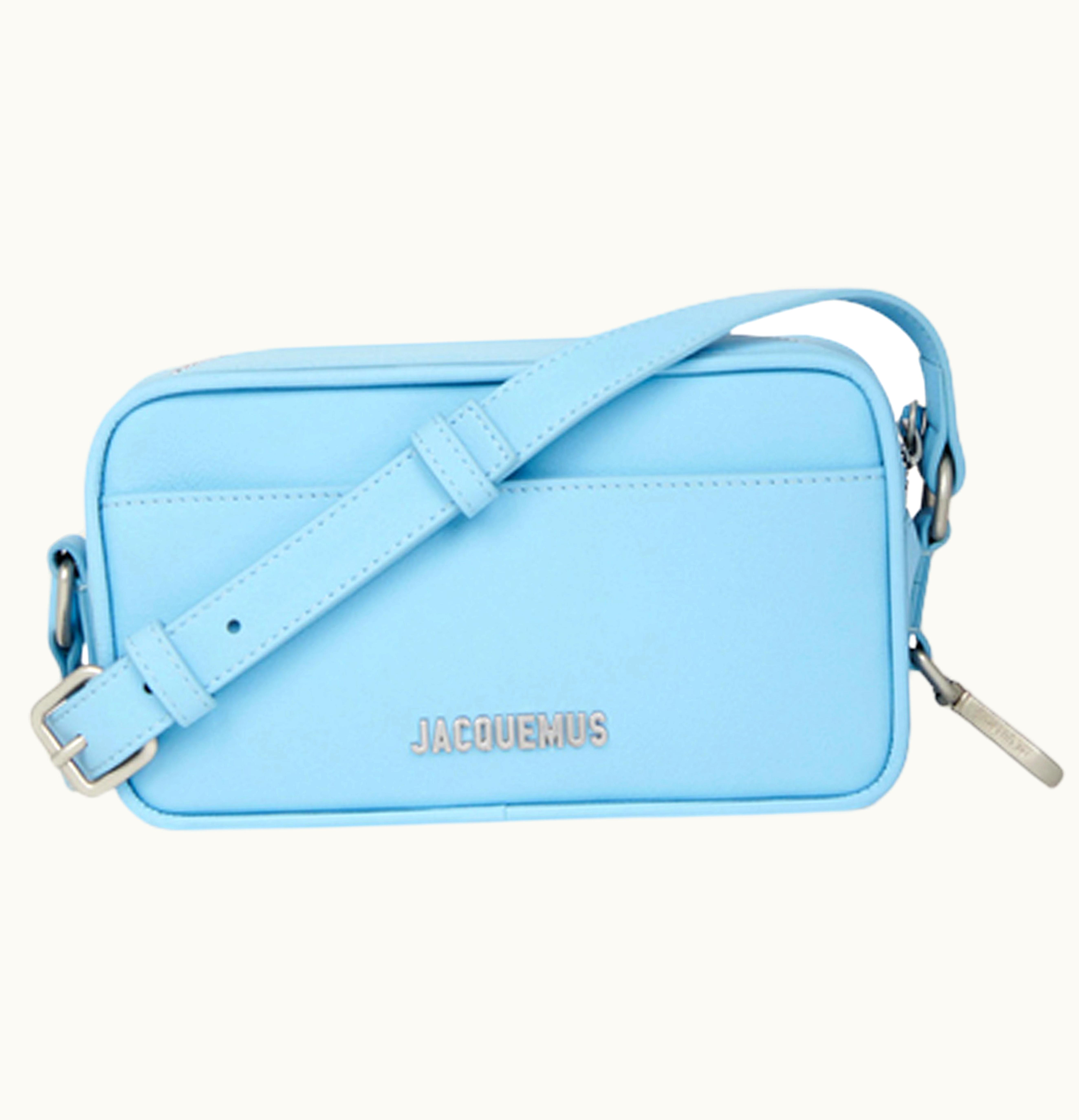 Jacquemus Jacquemus Le Baneto Strap Pochette Bag Light Blue