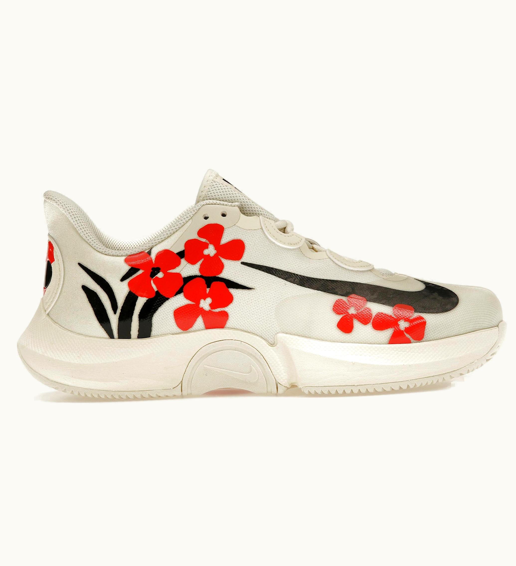 Nike Nike Court Air Zoom Gp Turbo Hc Naomi Osaka Hibiscus Flowers W