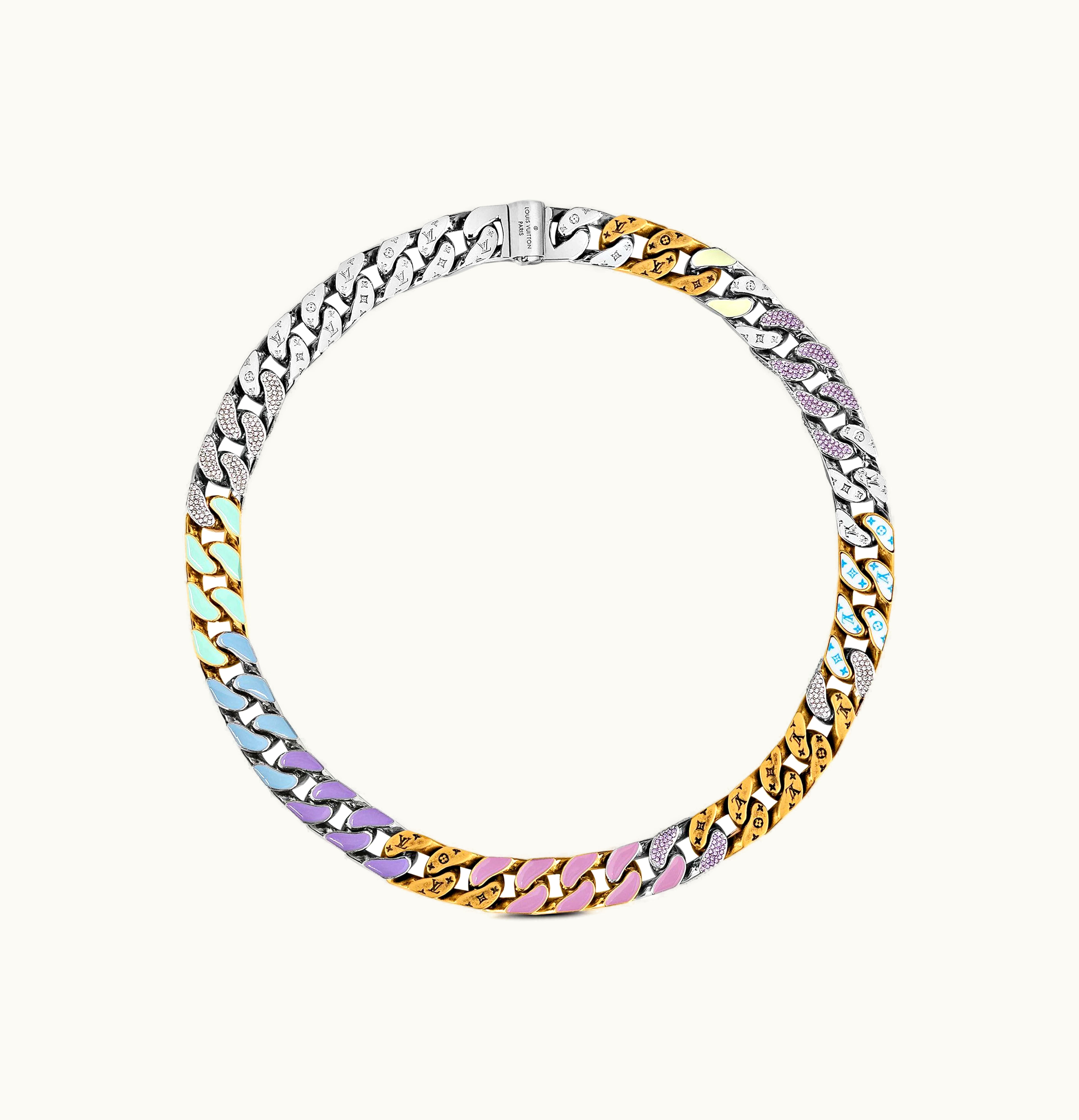 Louis Vuitton Louis Vuitton Soapy Necklace Multicolor