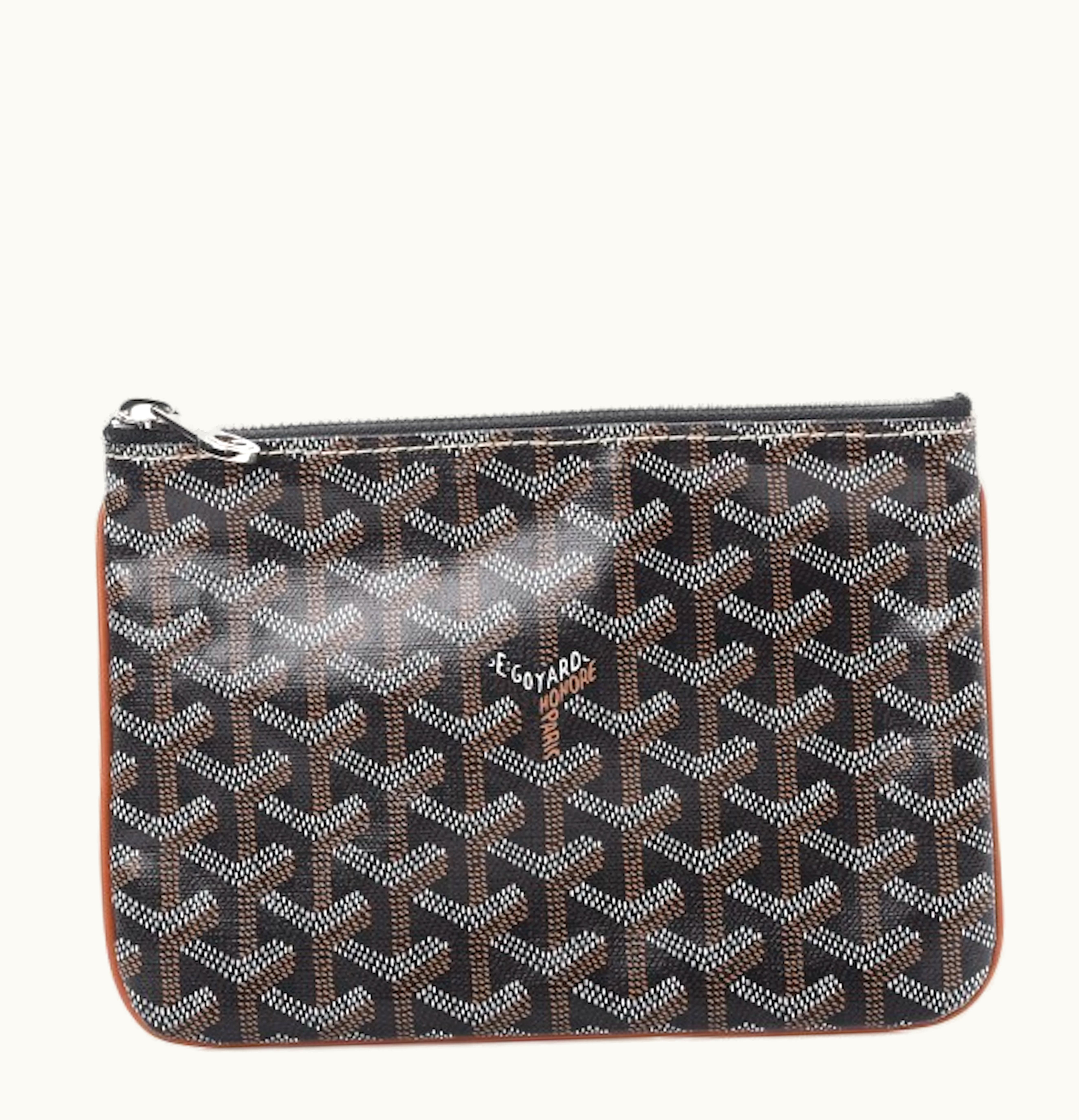 Goyard Goyard Senat Pouch Goyardine PM Black Gold