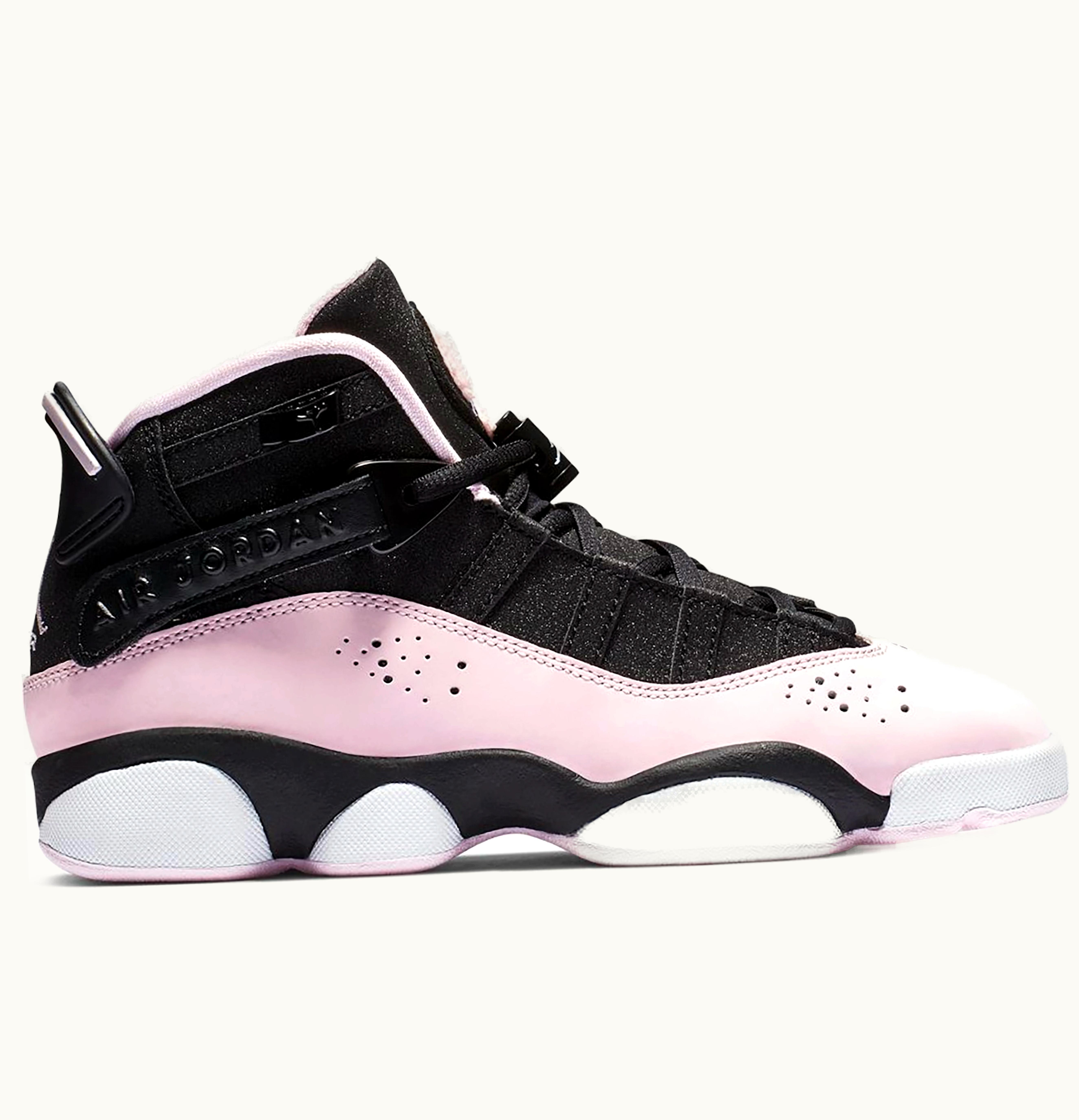 Jordan Air Jordan 6 Rings Black Pink Foam GS