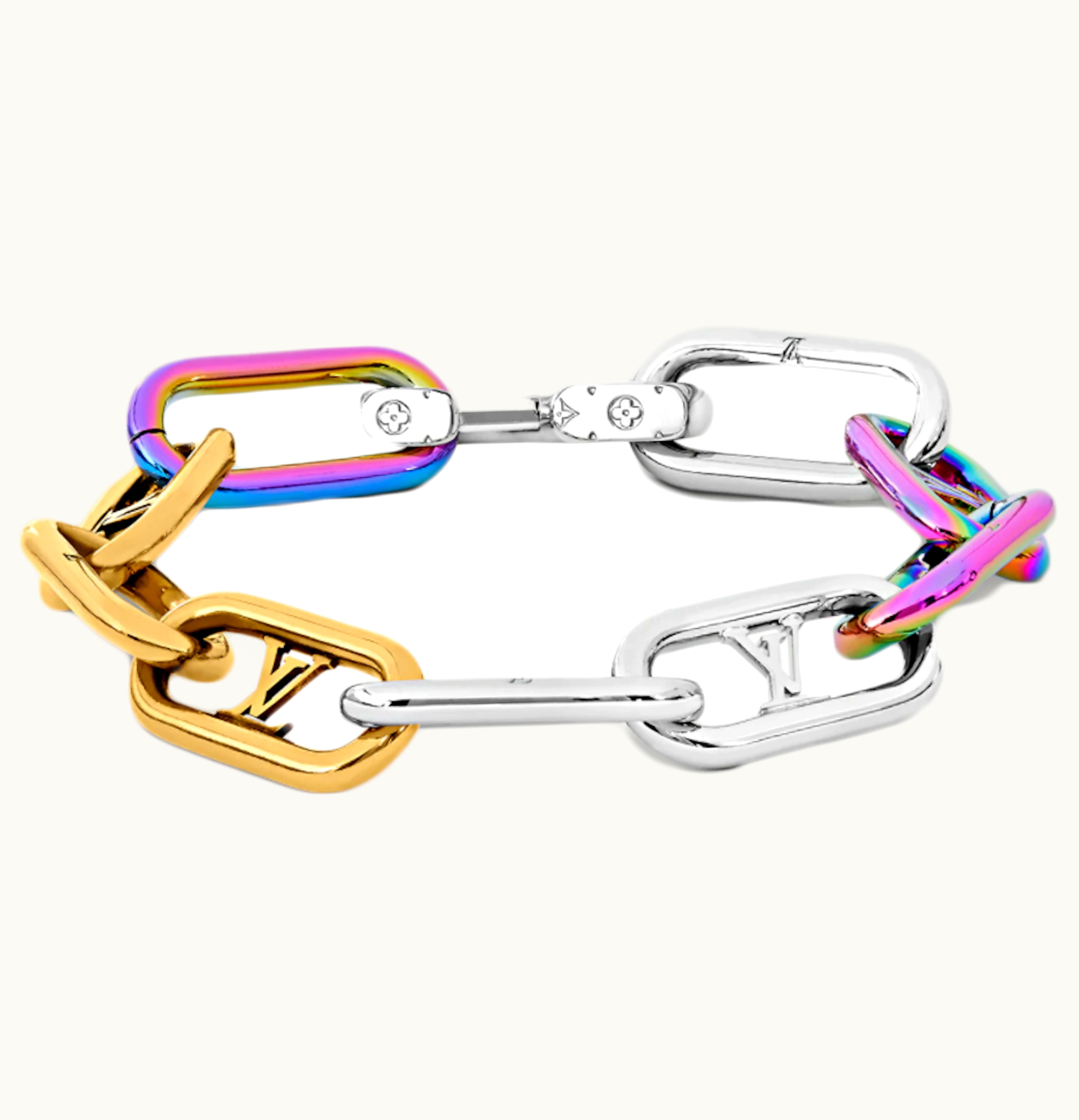 Louis Vuitton Louis Vuitton Signature Chain Bracelet Multi