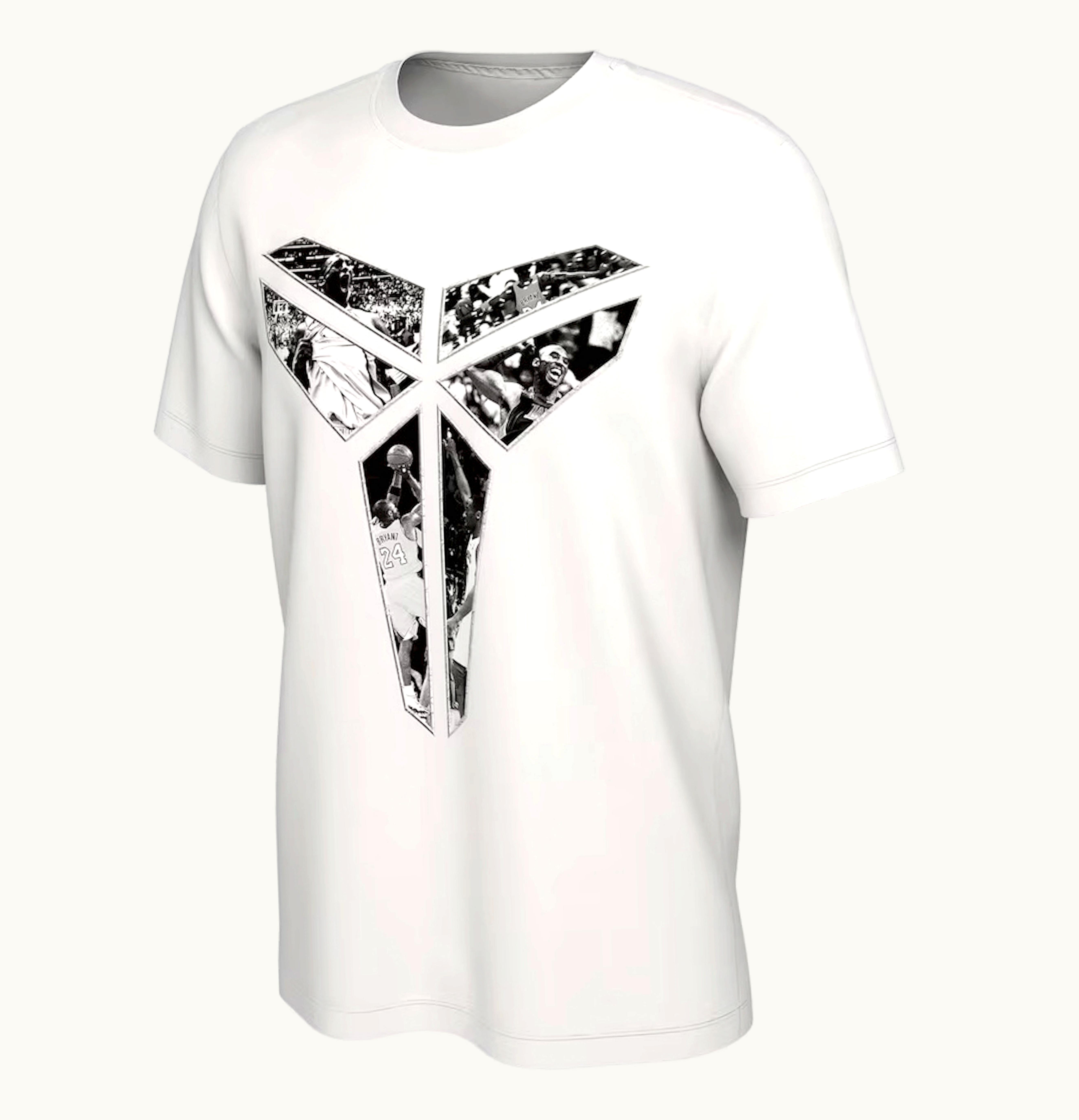 Nike Nike Kobe Bryant Los Angeles Lakers Memorial Statue Unveil T Shirt White