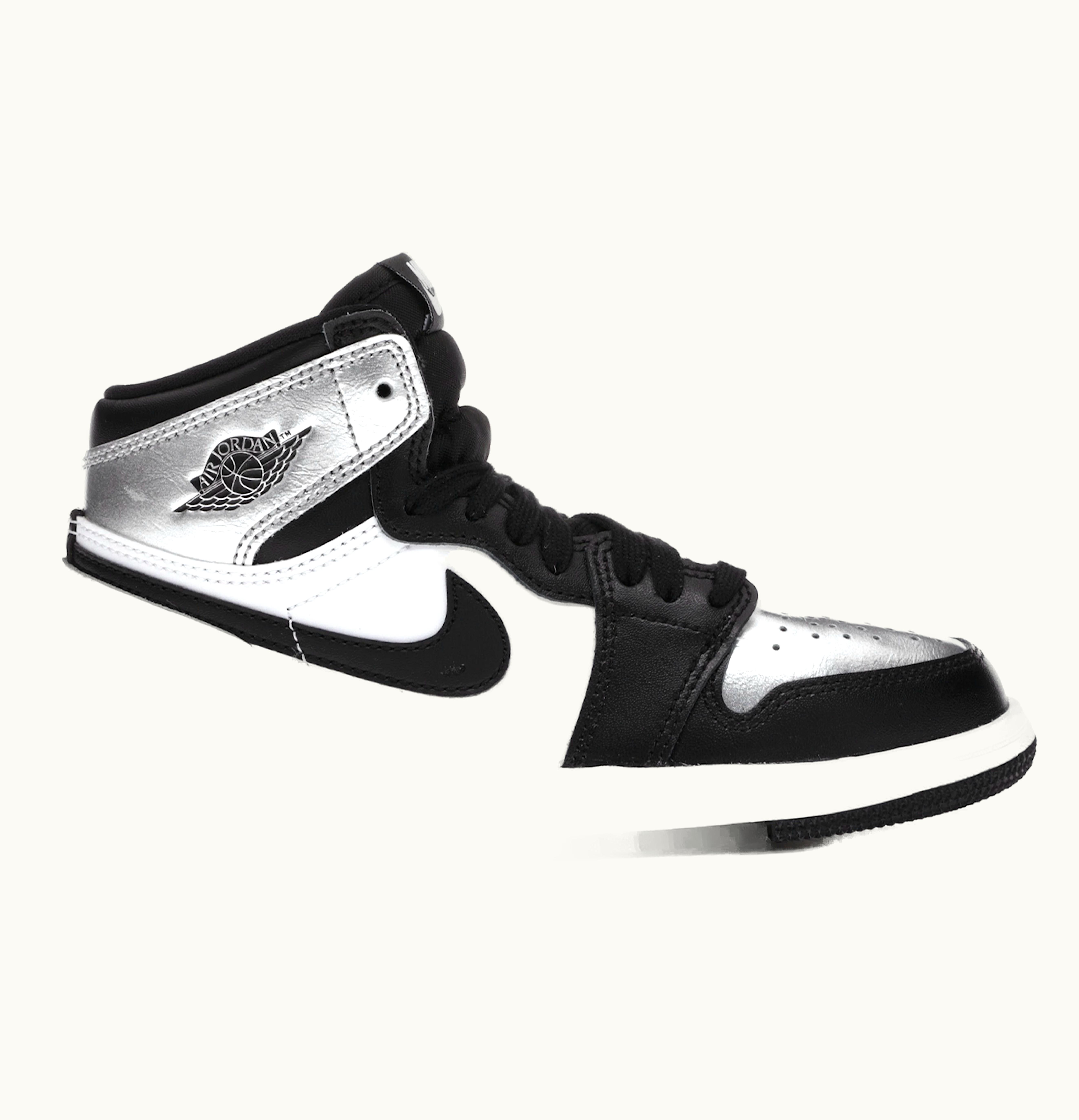 Jordan Air Jordan 1 Retro High Silver Toe PS