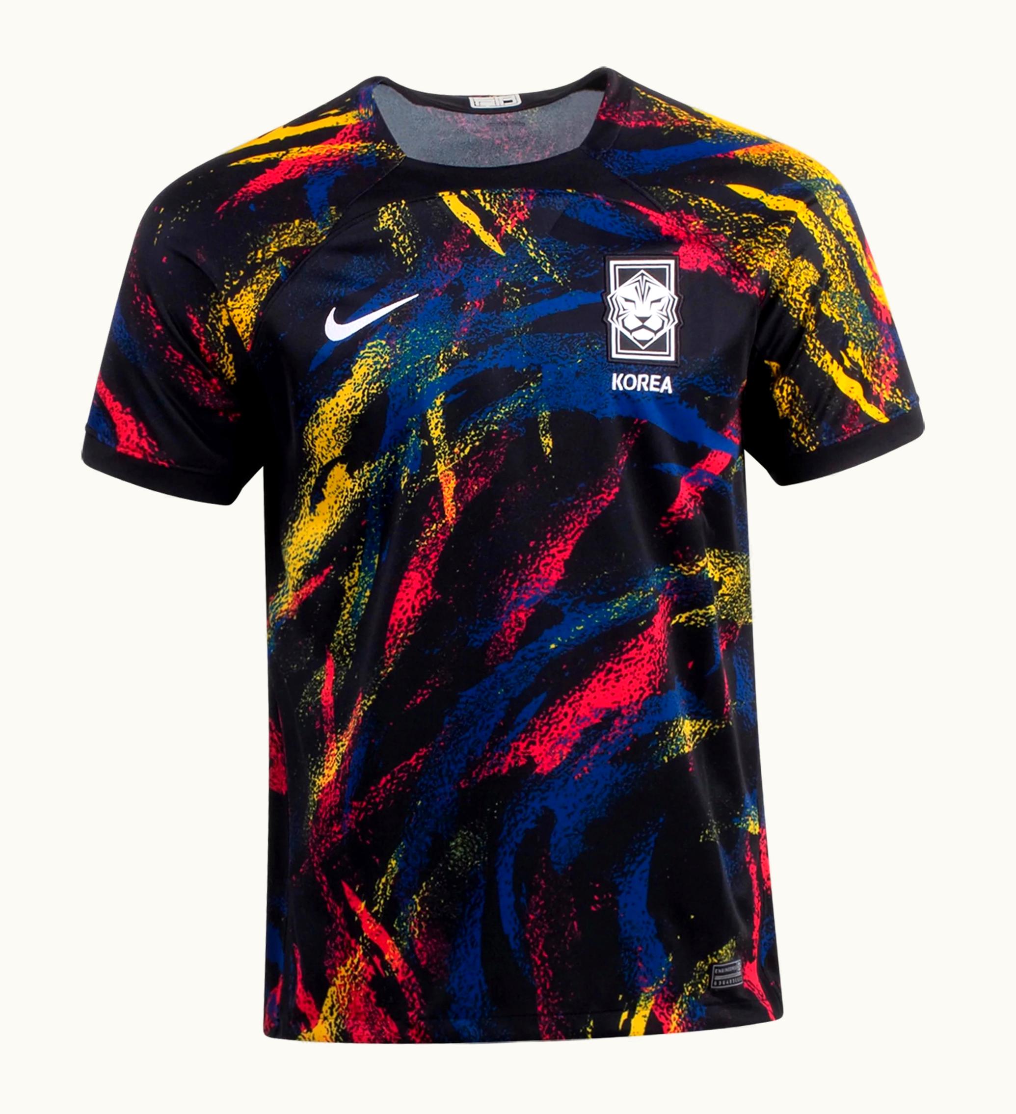 Nike Nike Korea 2022 23 Stadium Home Dri Fit Soccer Jersey Black White