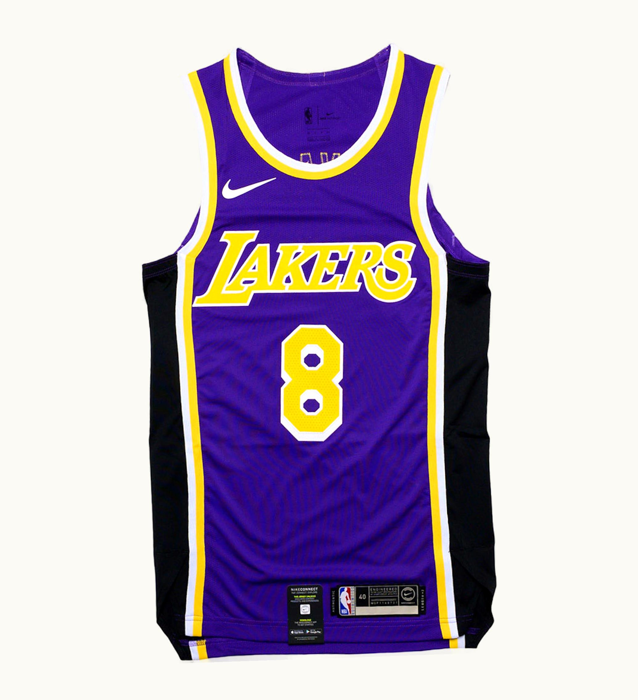 Nike Nike Kobe Bryant Los Angeles Lakers Statement Edition Jersey Purple