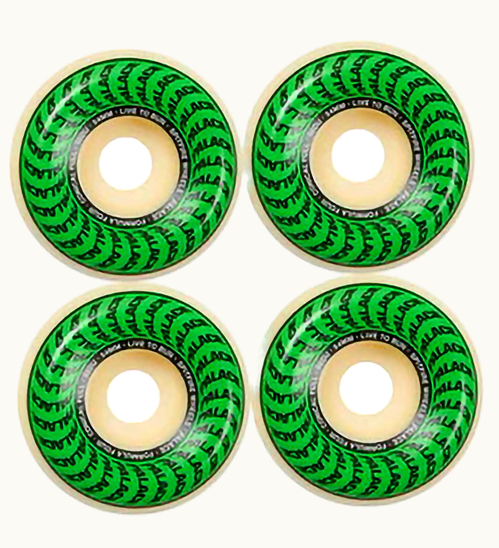 Palace Palace Spitfire Conical Full Formula Natural 54mm Wheels White Green