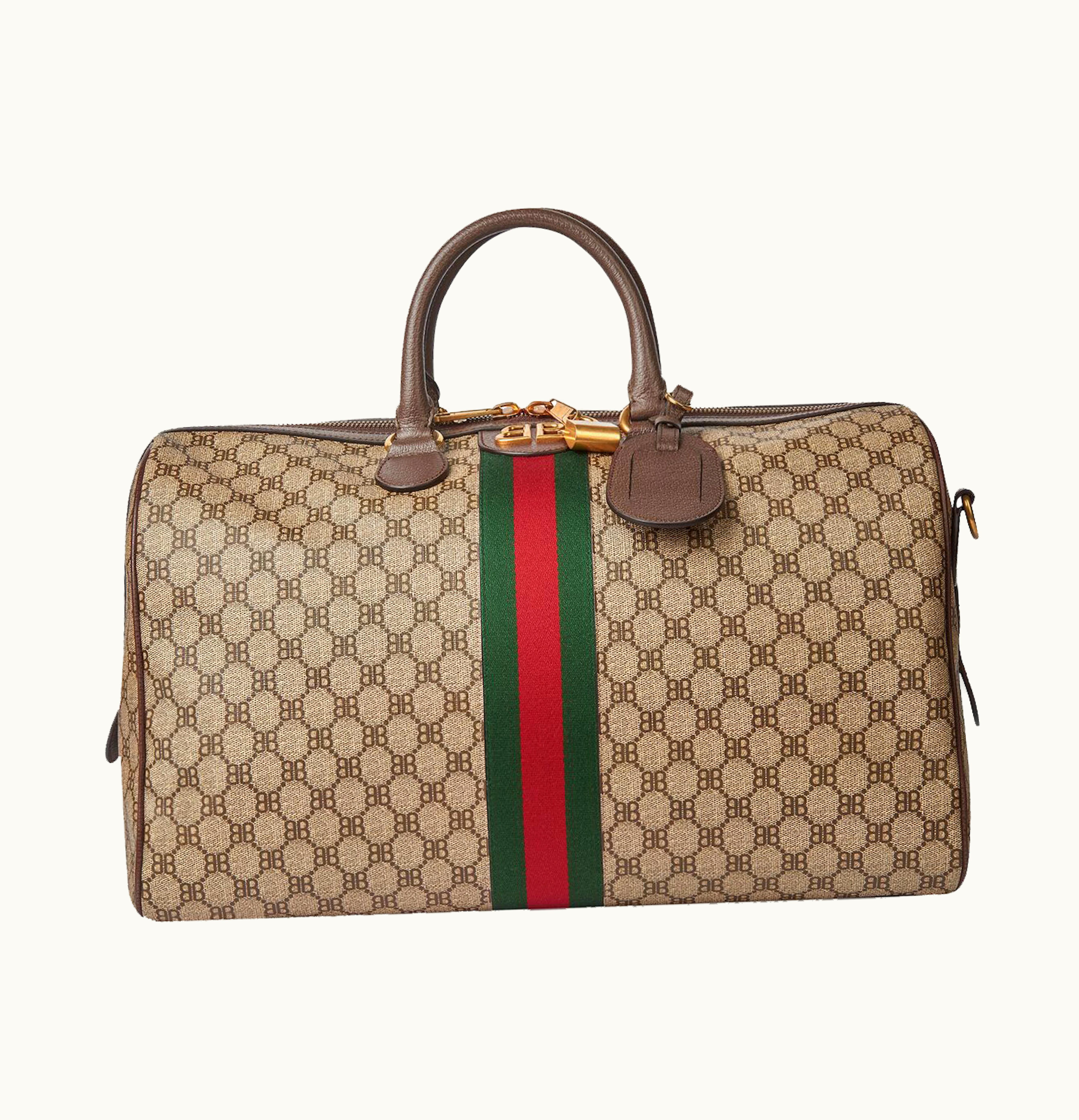 Gucci Gucci x Balenciaga The Hacker Project Medium Duffle Bag Beige