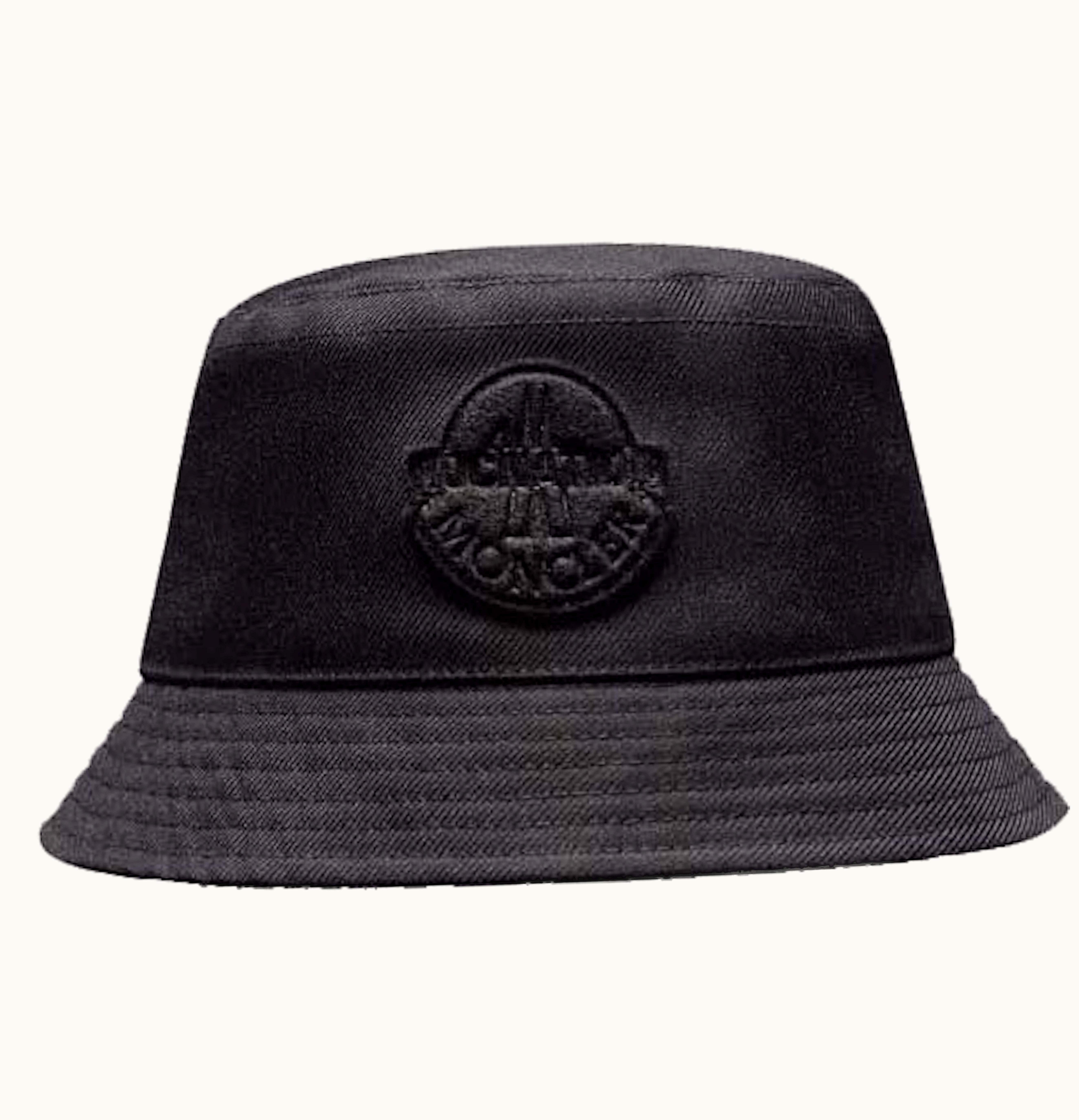 Moncler Moncler X Roc Nation By Jay Z Twill Bucket Hat Black