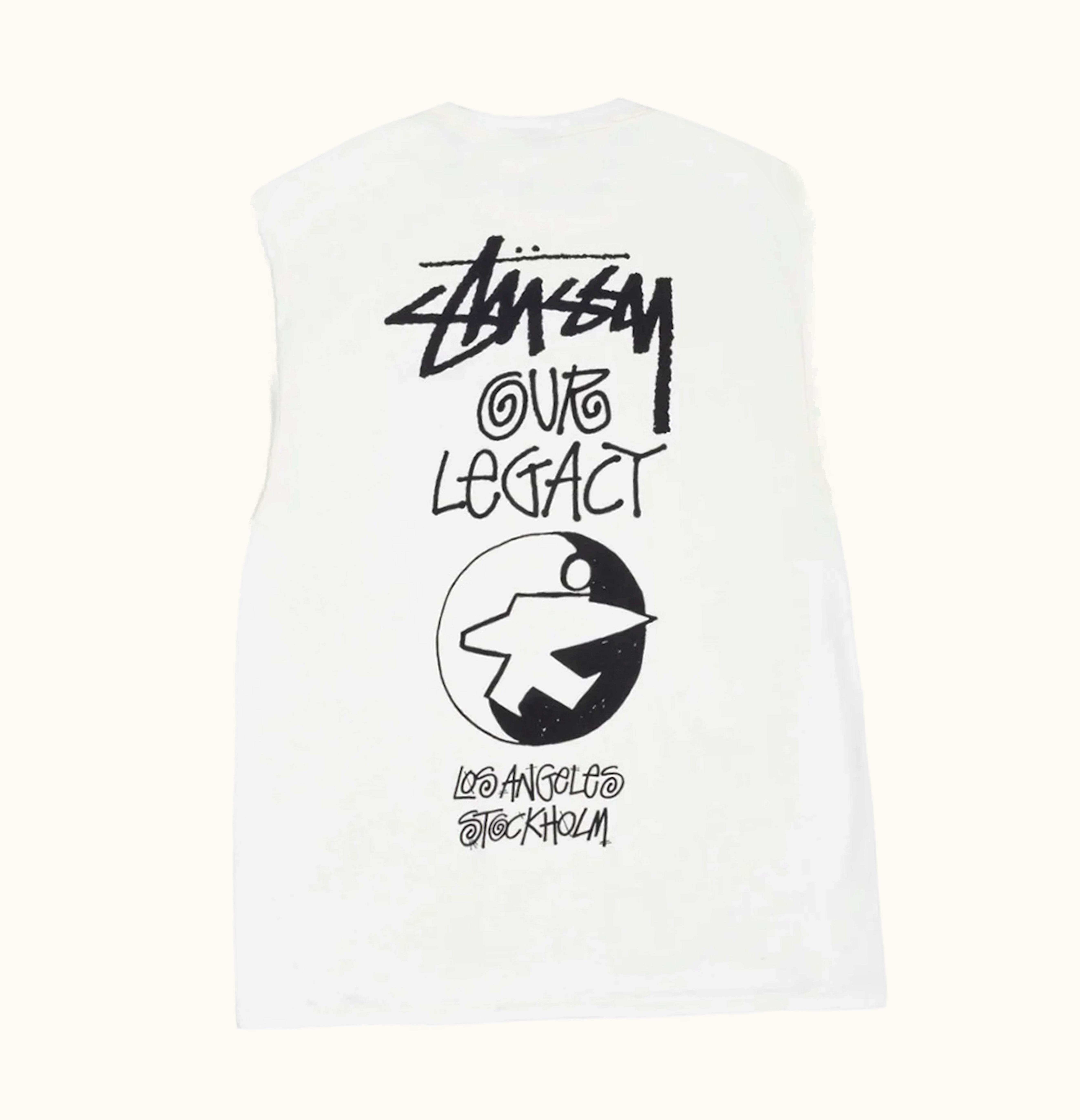 Stussy Stussy X Our Legacy Ol Surfman Pigment Dyed Tee Natural