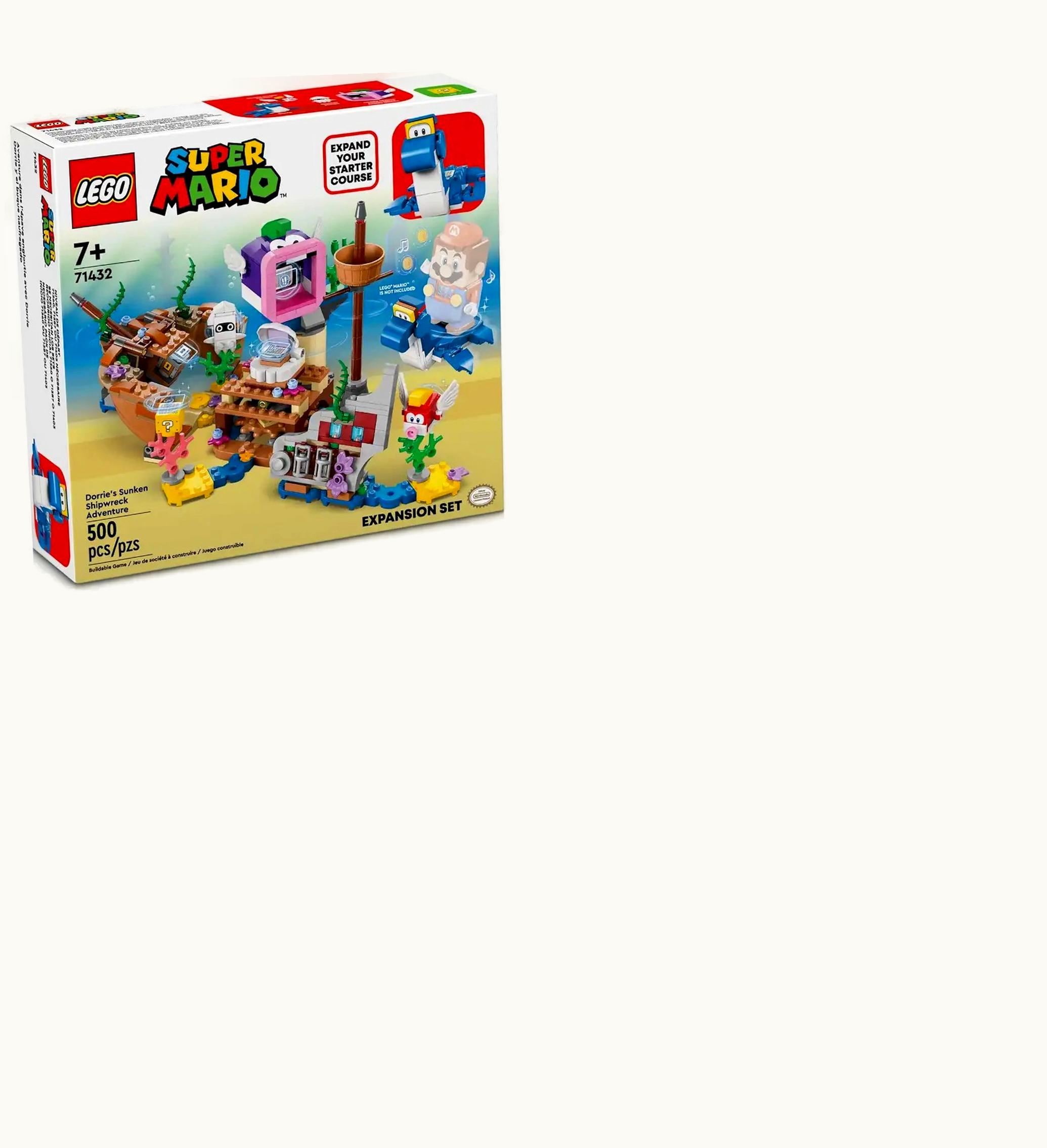 LEGO Lego Super Mario Dorries Sunken Shipwreck Adventure Expansion Set 71432