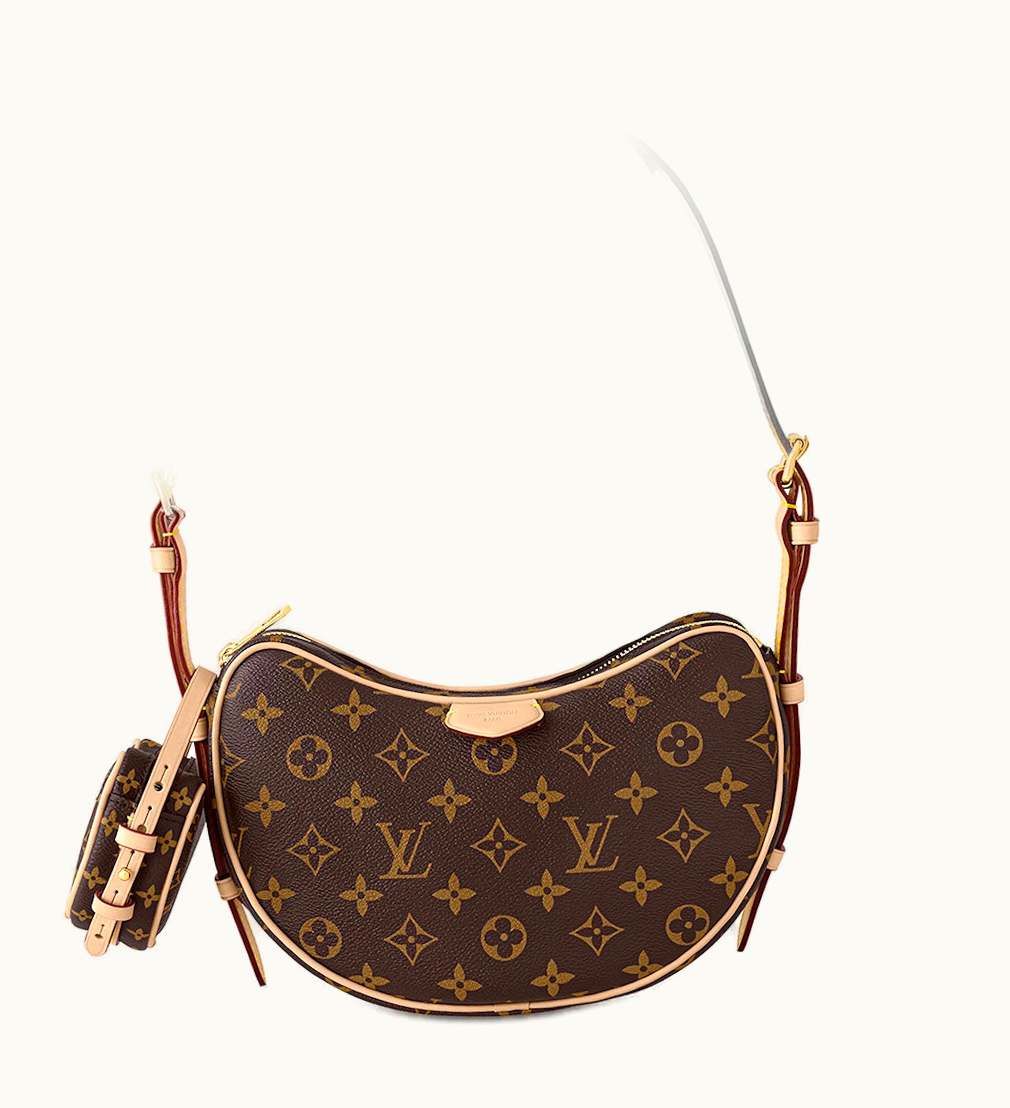 Louis Vuitton Louis Vuitton Croissant MM Brown Monogram