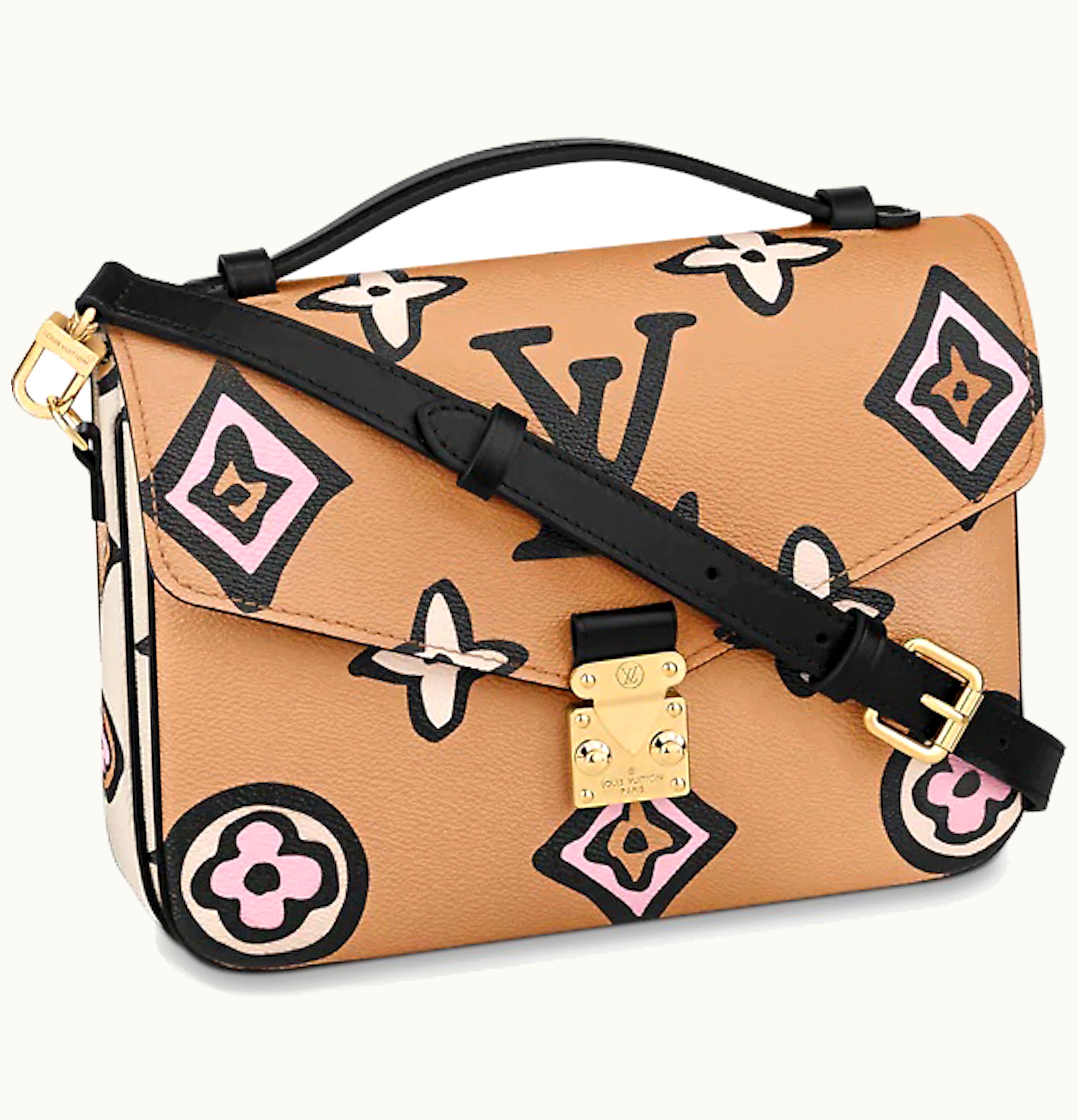 Louis Vuitton Louis Vuitton Pochette Metis Wild at Heart Arizona Beige