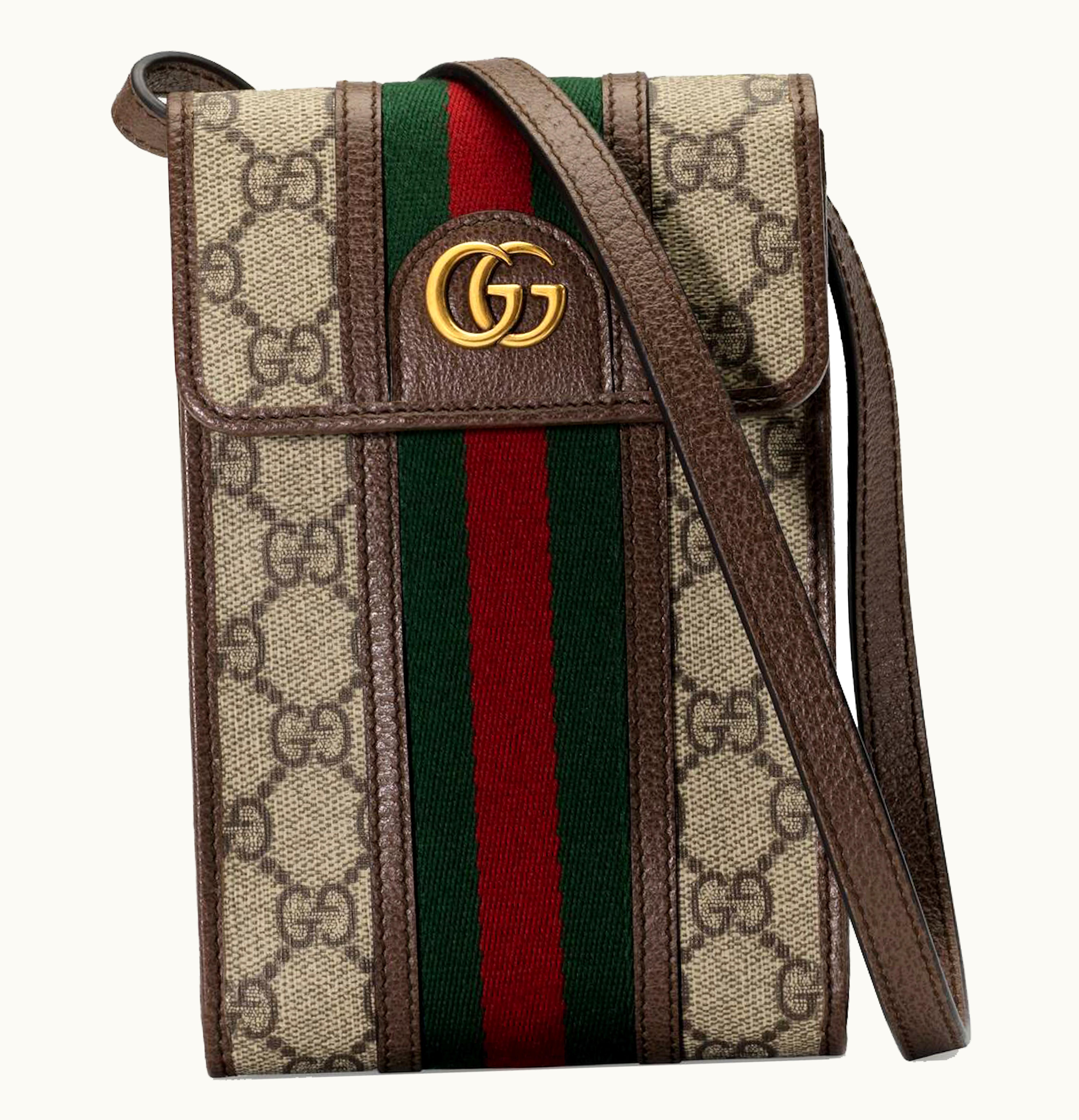 Gucci Gucci Ophidia Mini Bag Beige Ebony