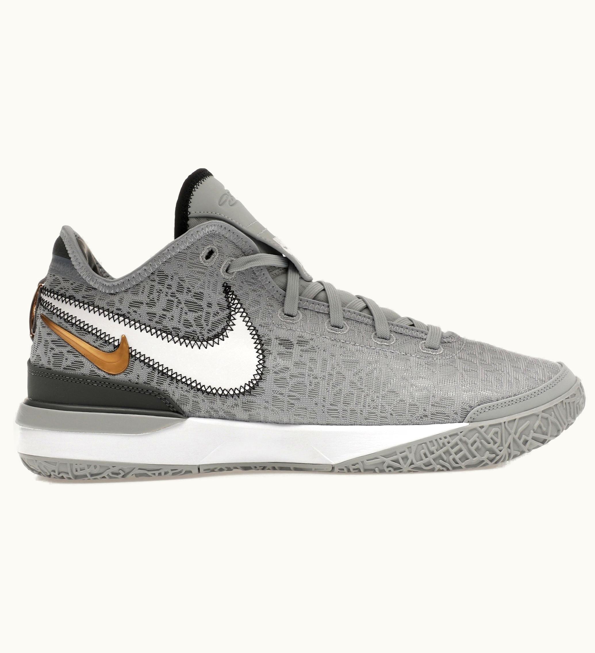 Nike Nike Zoom Lebron Nxxt Gen Wolf Grey Metallic Gold