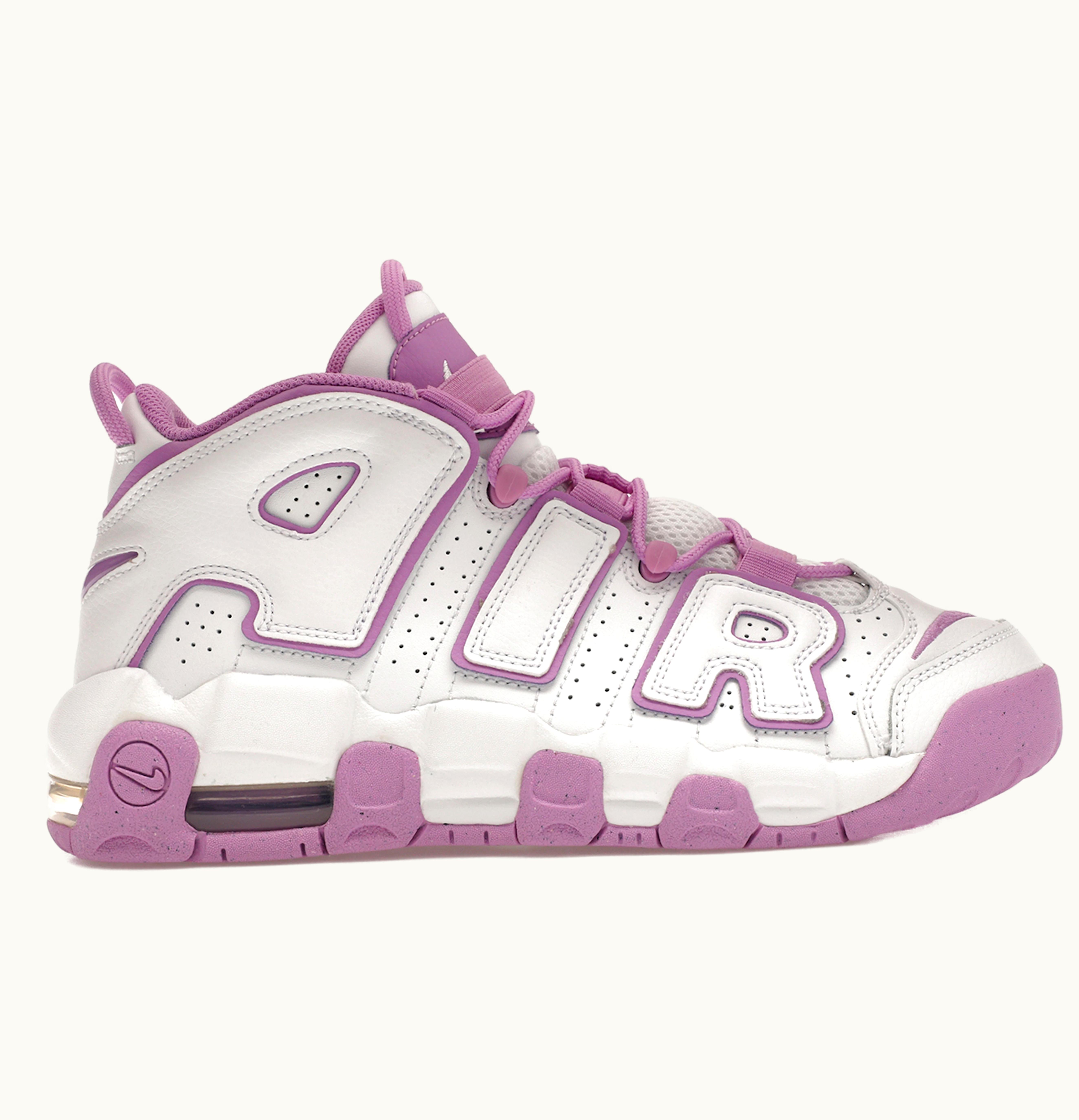 Nike Nike Air More Uptempo White Rush Fuchsia Gs