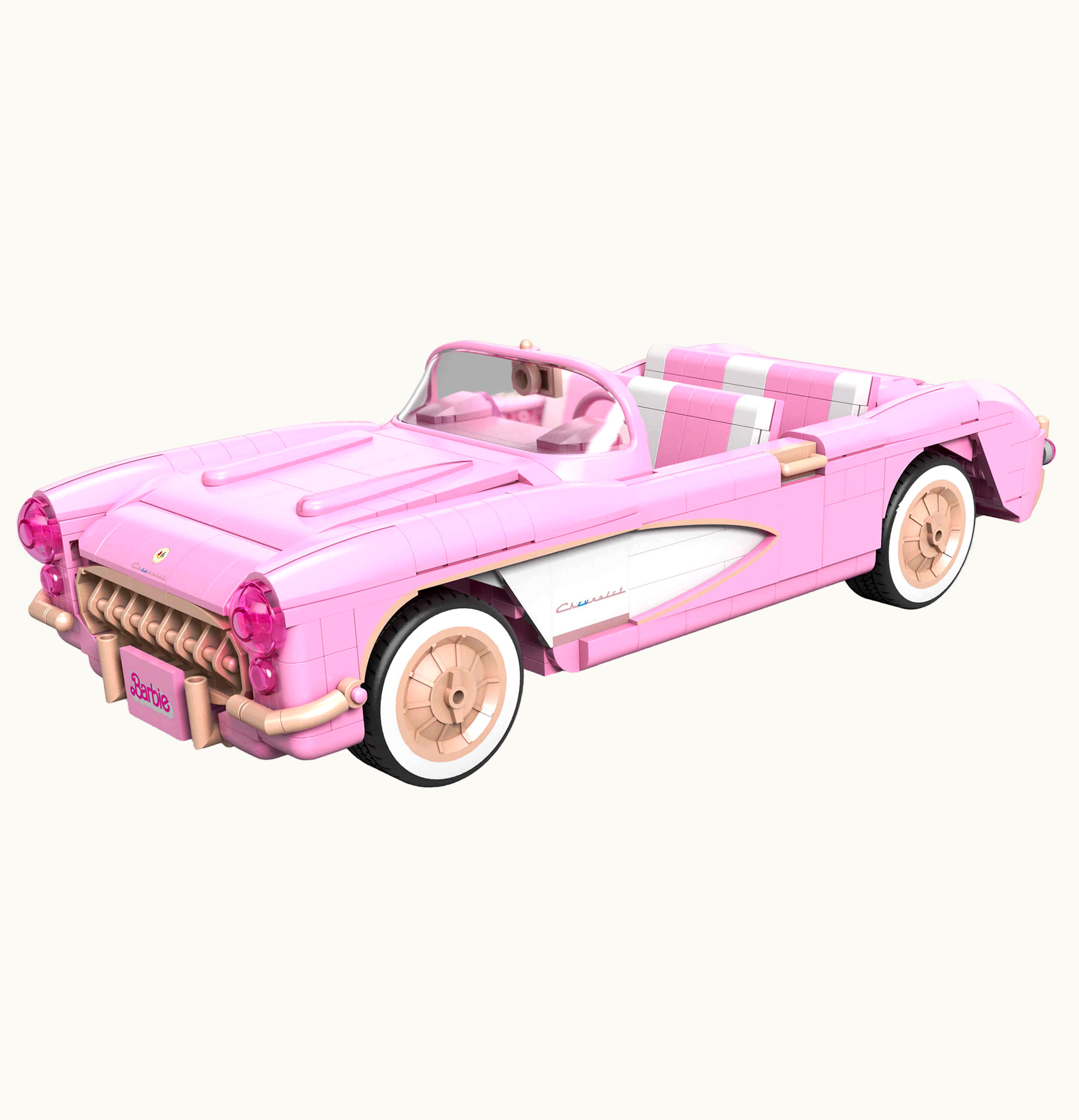 Mattel Mega Barbie The Movie 56 Corvette Stingray Collector Building Set