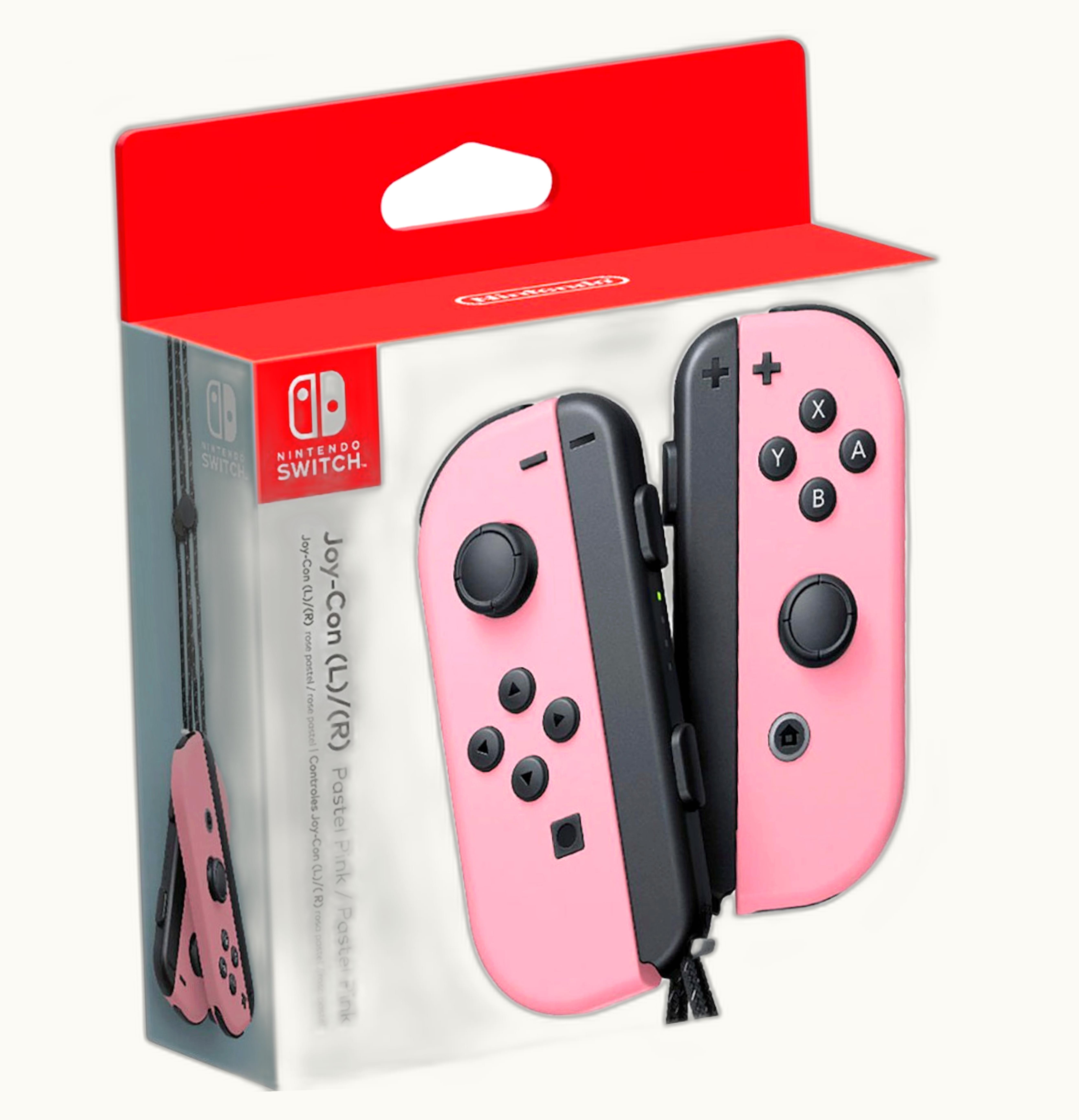 Nintendo Switch Joy Con L R Hacajayaf Pastel Pink