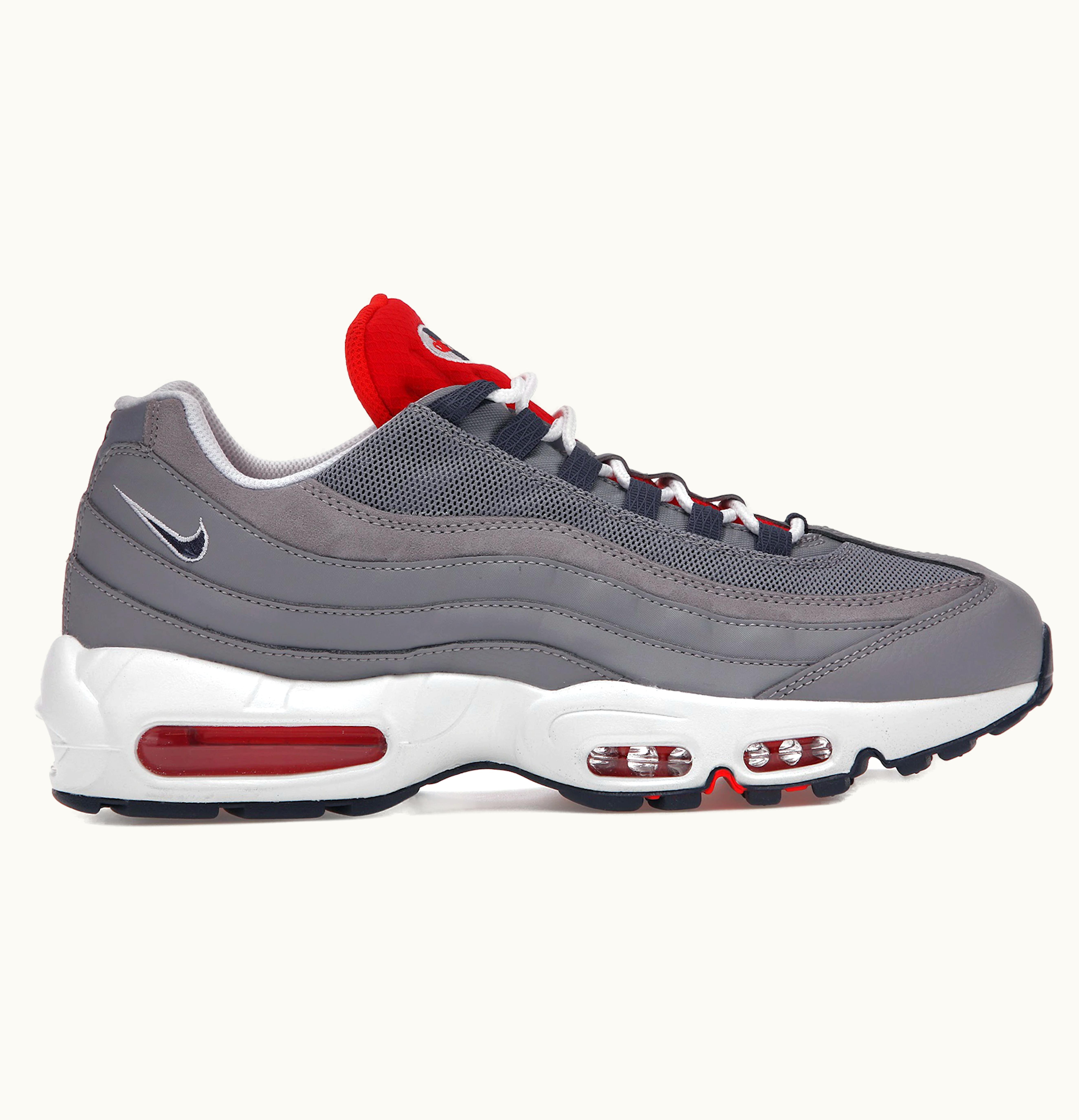 Nike Nike Air Max 95 Grey Navy Crimson