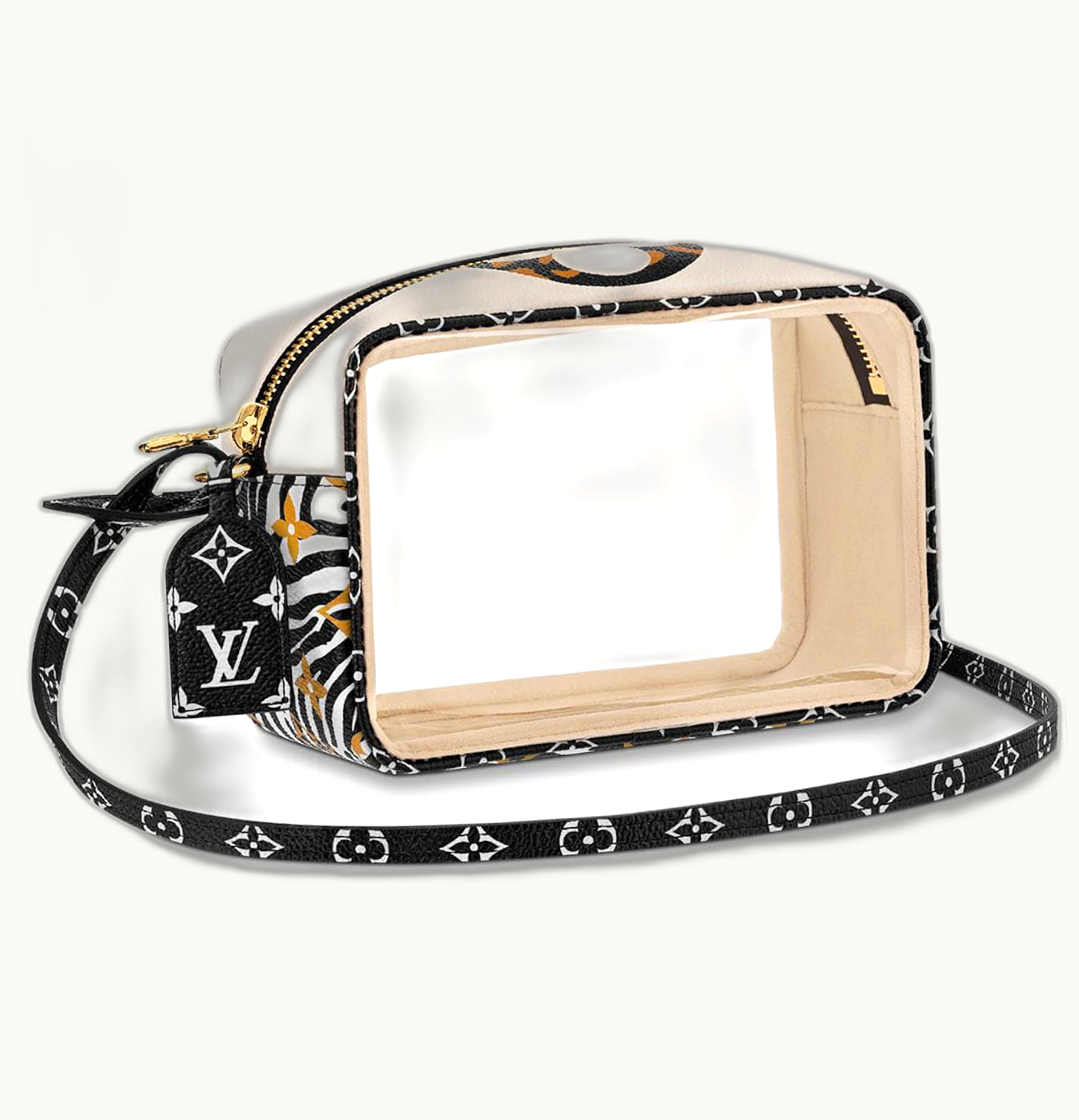 Louis Vuitton Louis Vuitton Beach Pouch Monogram Giant Jungle Ivory Beige Multicolor