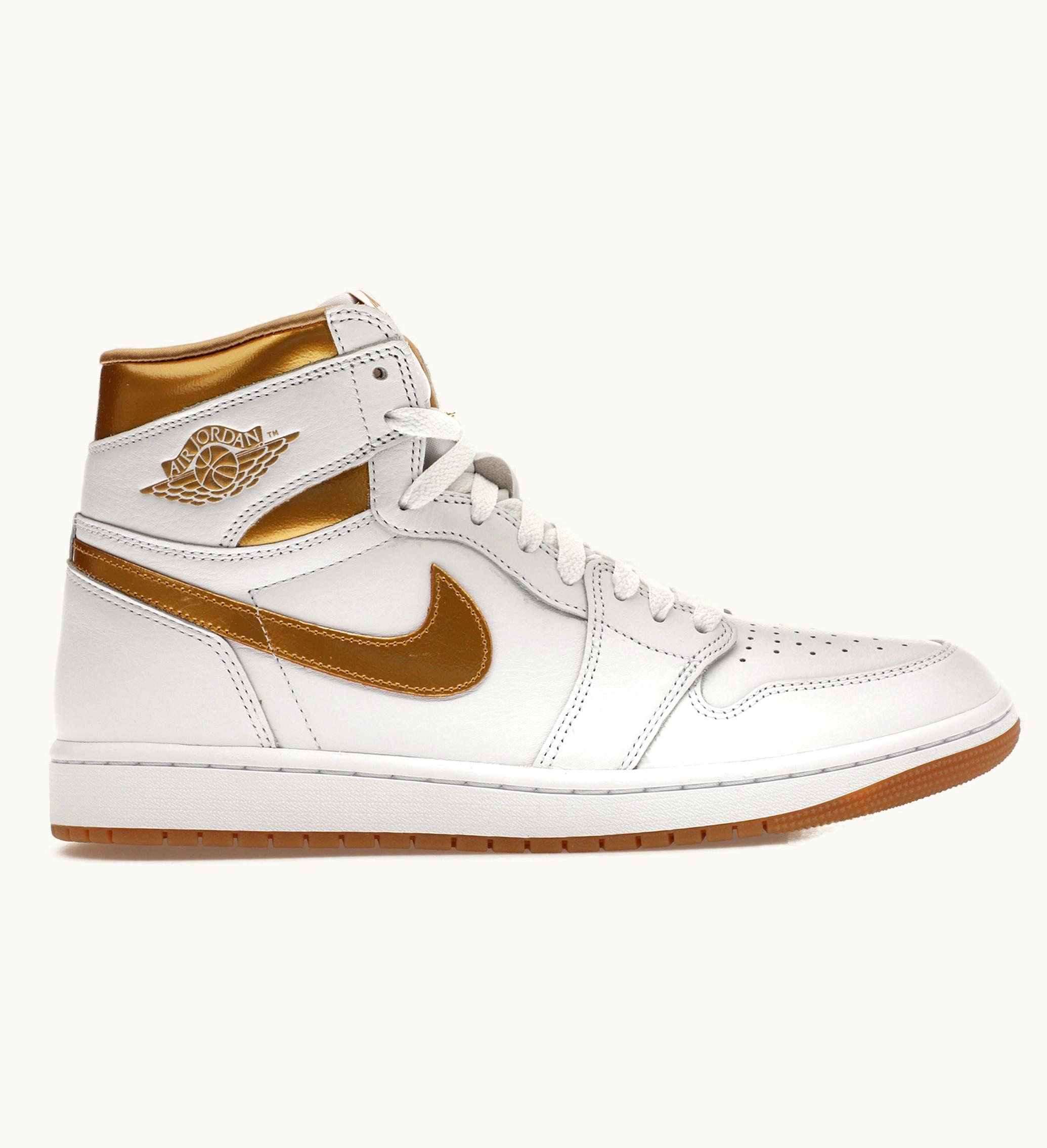 Jordan Air Jordan 1 Retro High OG Metallic Gold Womens