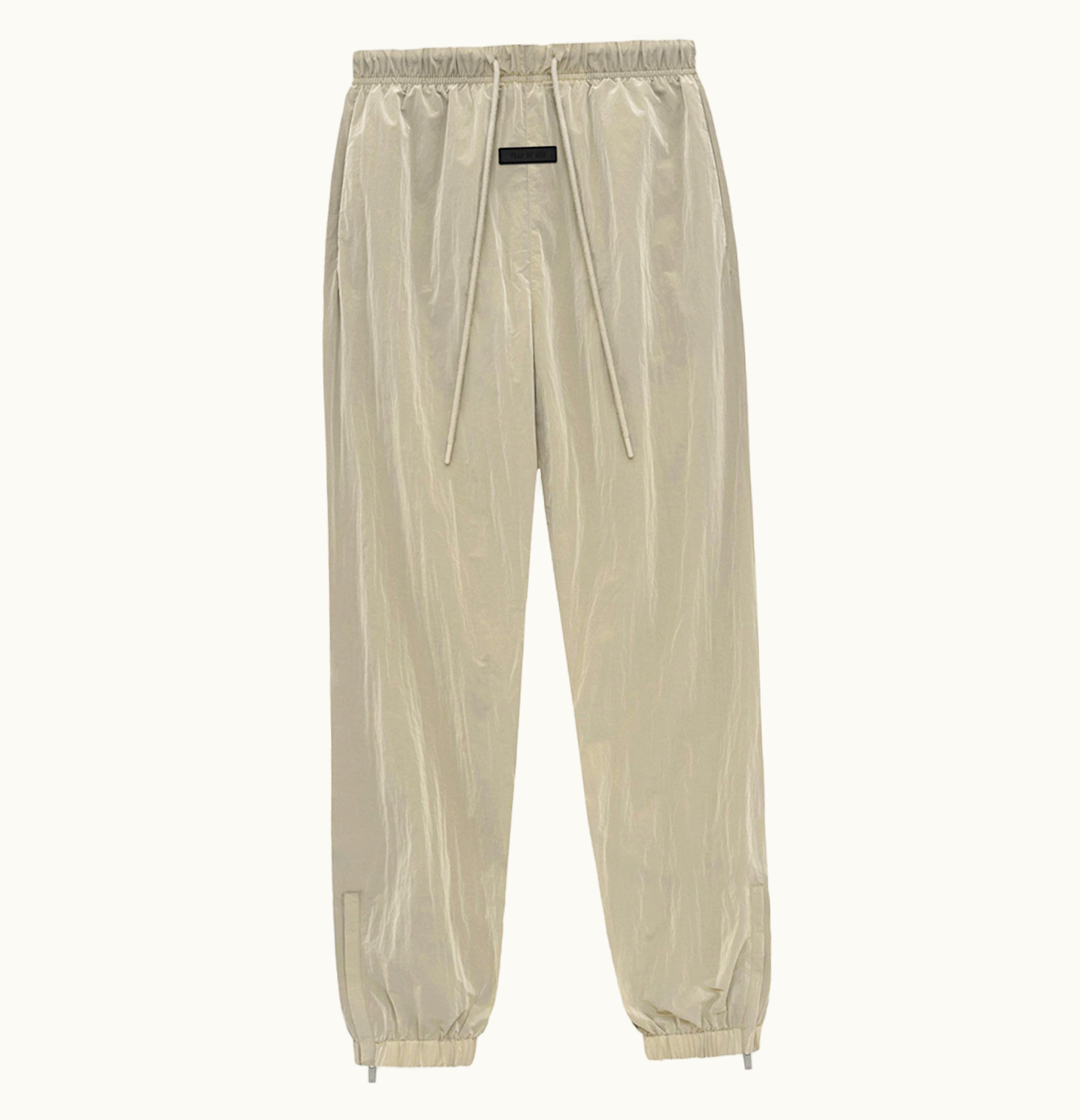 Fear of God Fear Of God Essentials Crinkle Nylon Trackpants Garden Yellow