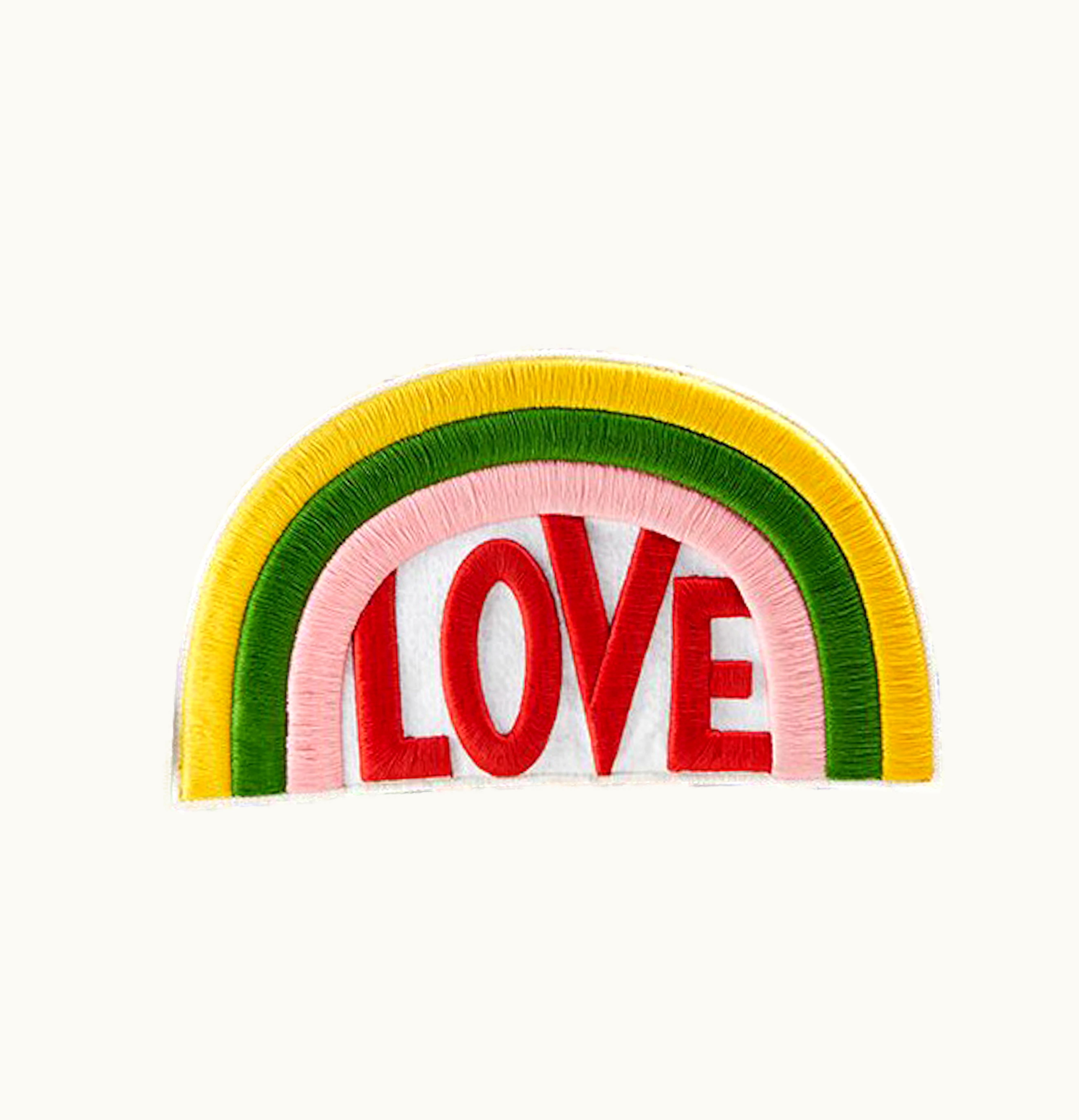 Gucci Gucci Pouch GG Supreme Rainbow Beige Hibiscus Red