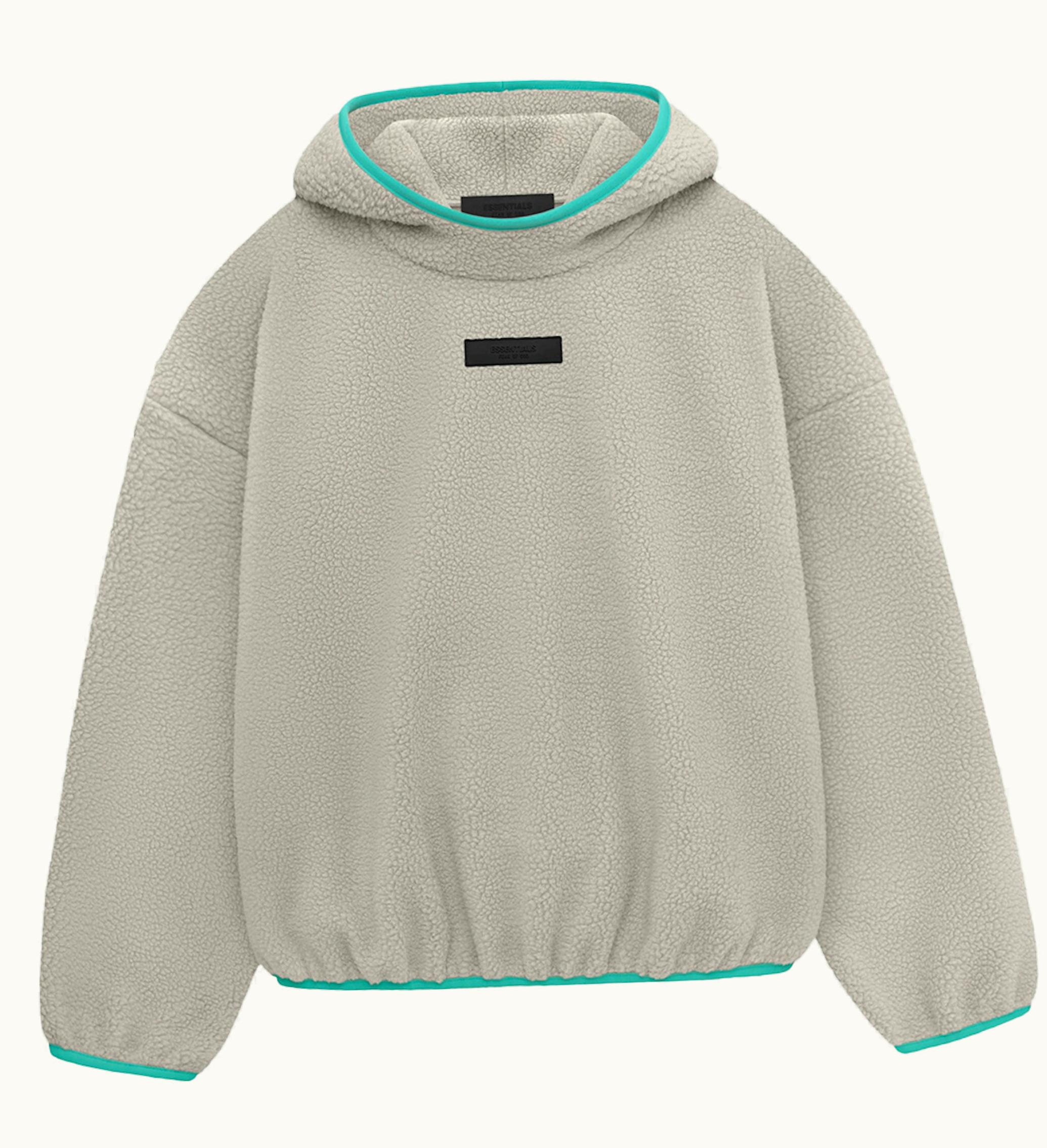 Fear of God Fear Of God Essentials Polar Fleece Pullover Hoodie Seal