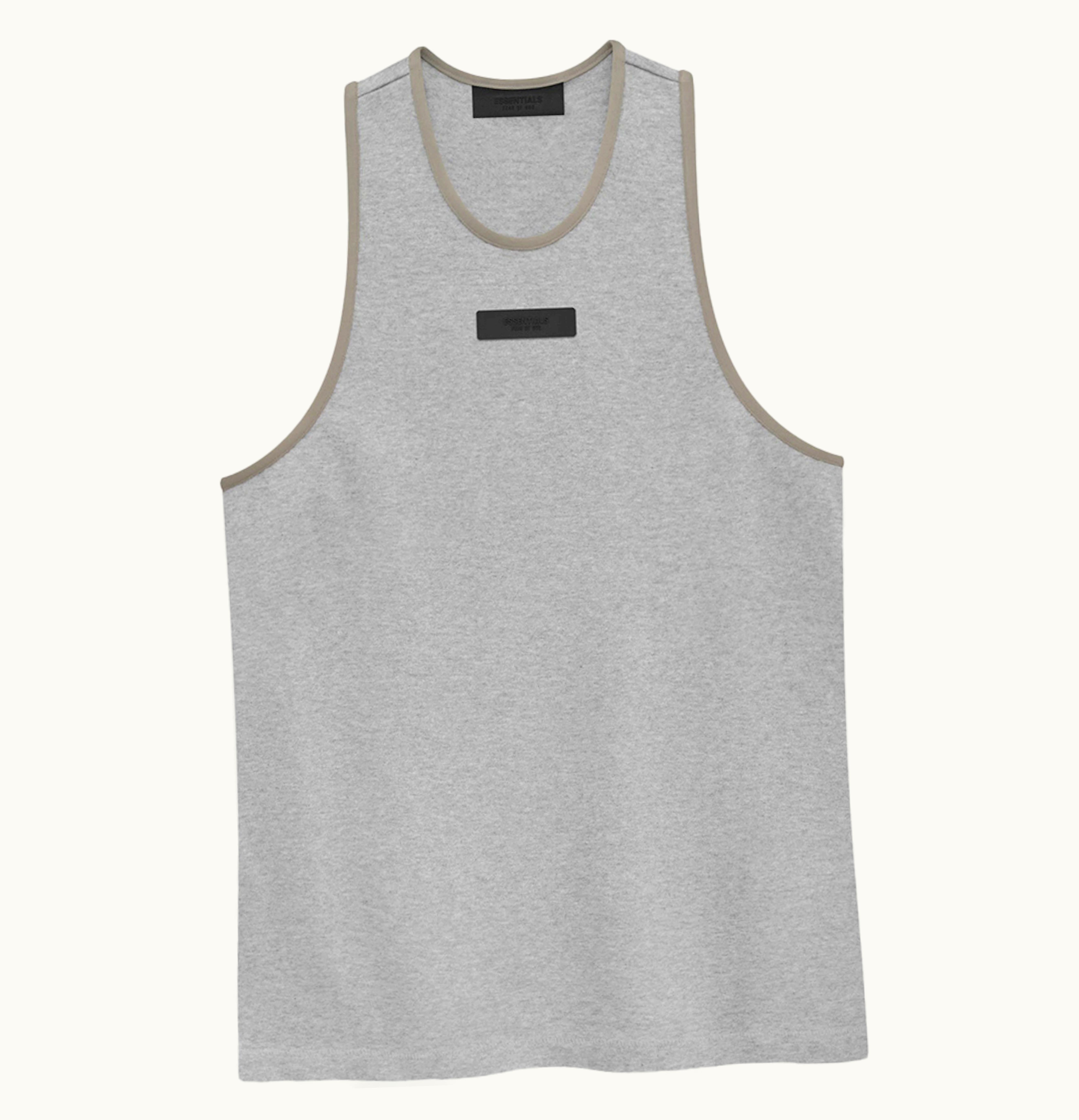 Fear of God Fear Of God Essentials Heavy Jersey Tank Top Light Heather Grey