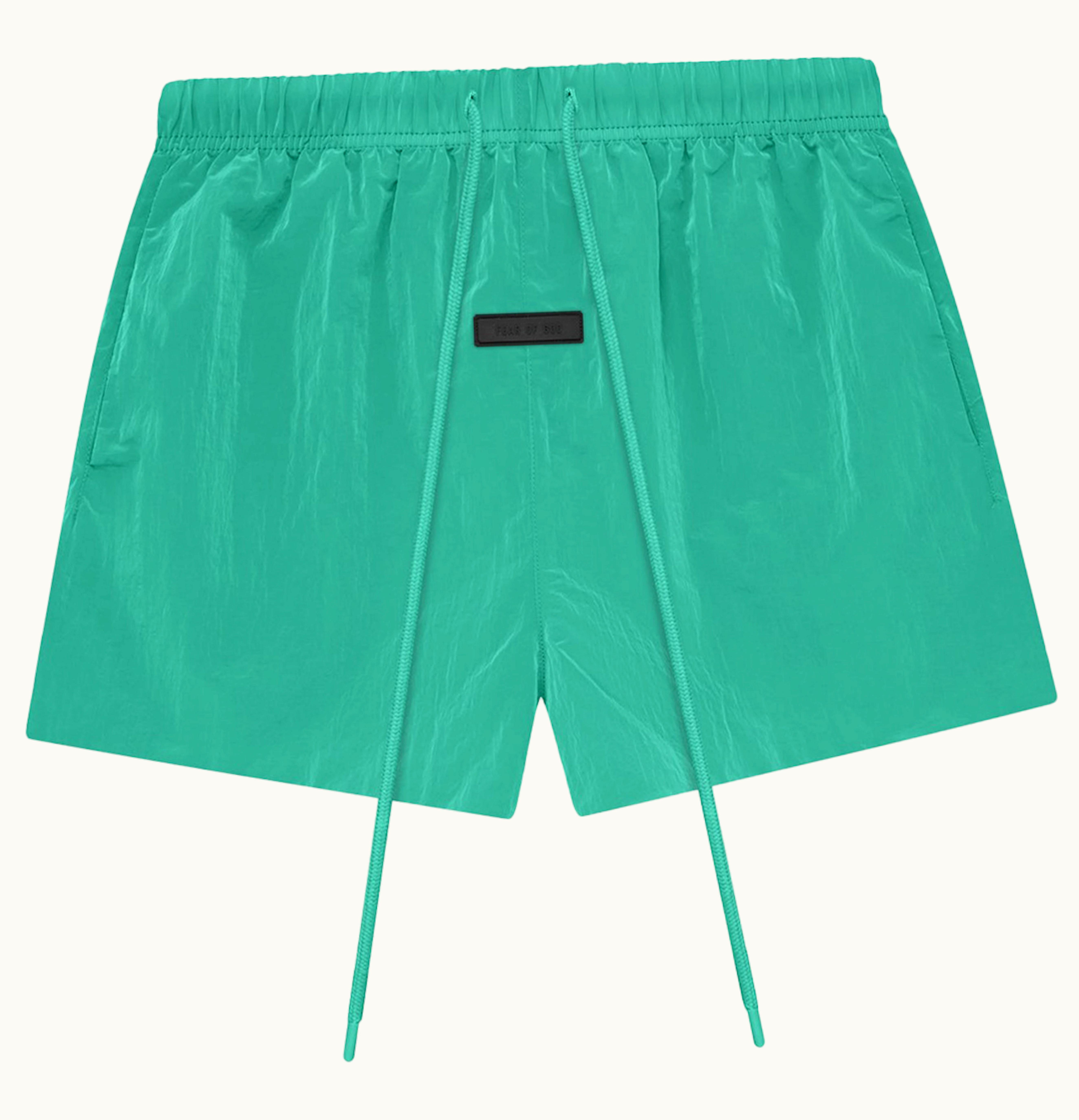 Fear of God Fear Of God Essentials Crinkle Nylon Running Short Mint Leaf