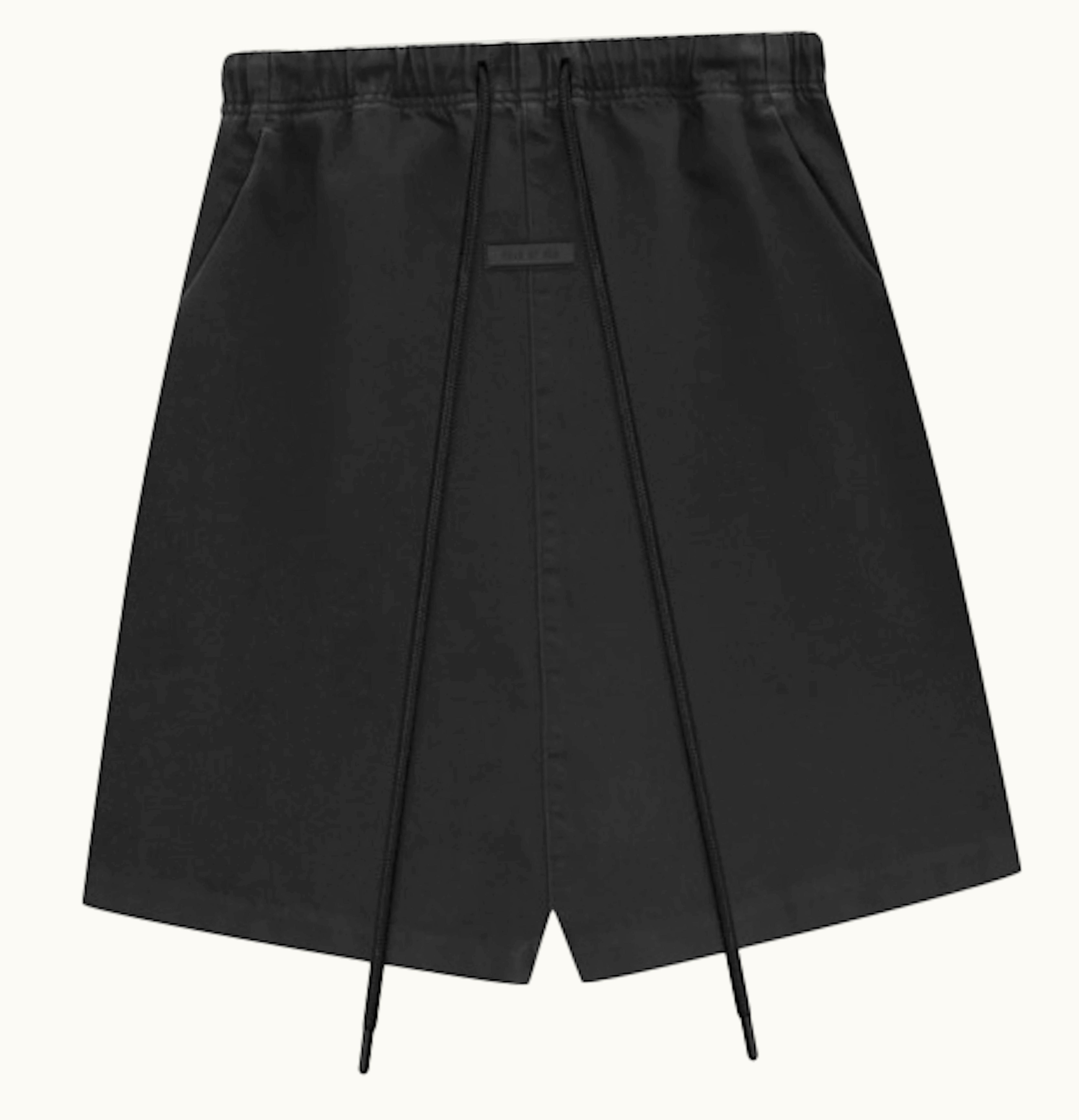Fear of God Fear Of God Essentials Denim Relaxed Short Overdye Black Denim