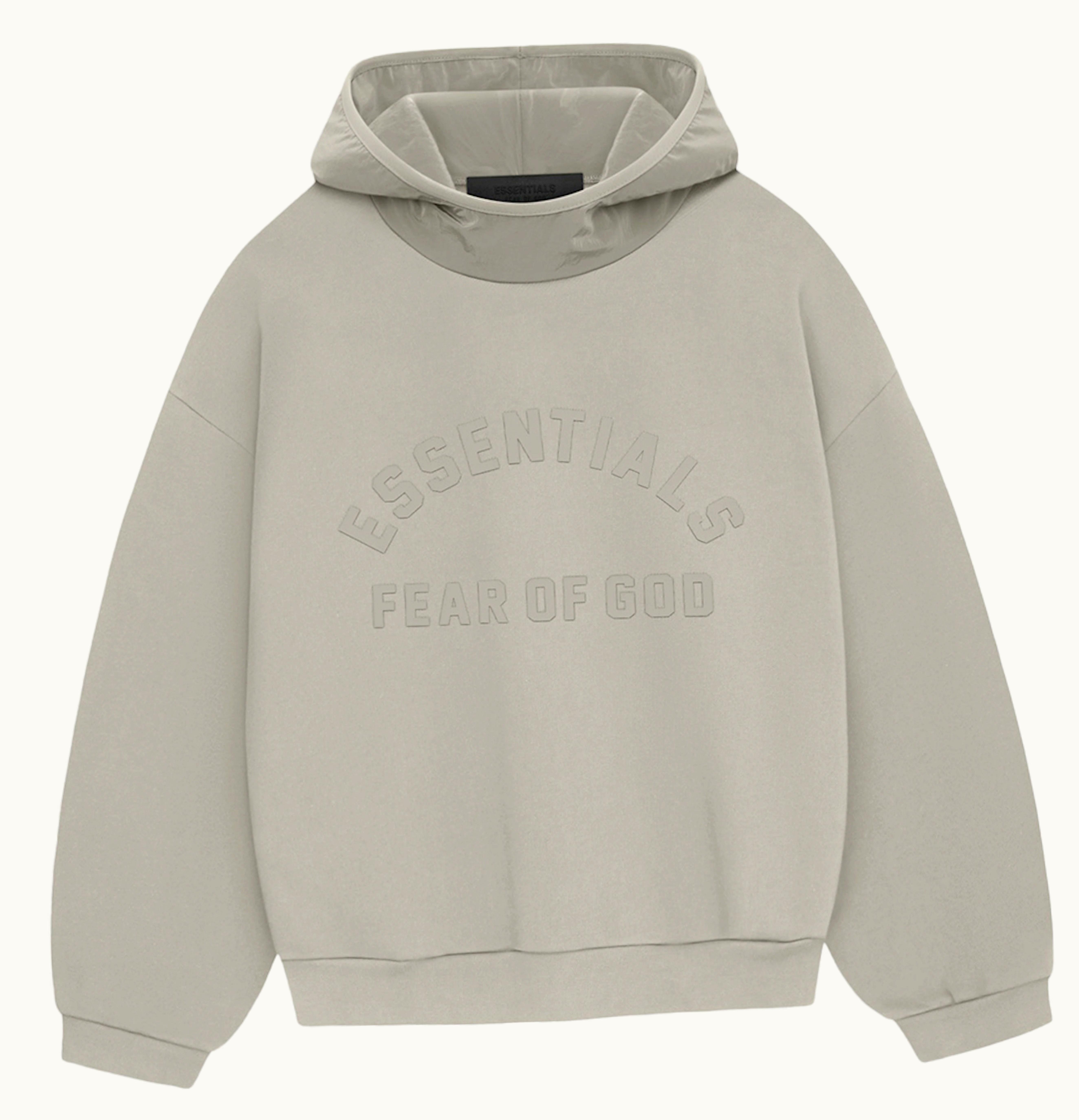 Fear of God Fear Of God Essentials Nylon Fleece Hoodie Seal Seal