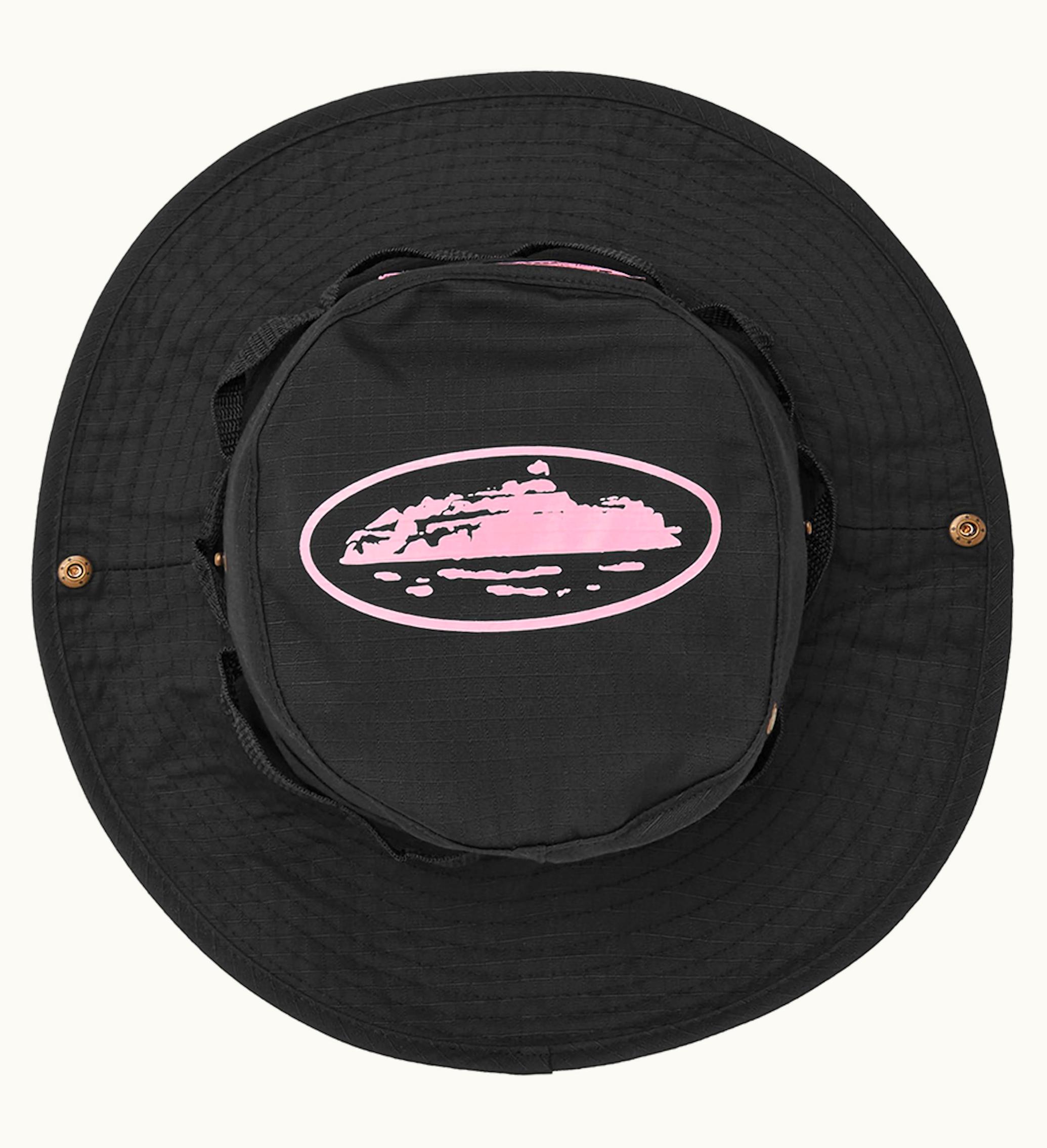 Corteiz Corteiz Guerillaz Bucket Hat Black Pink