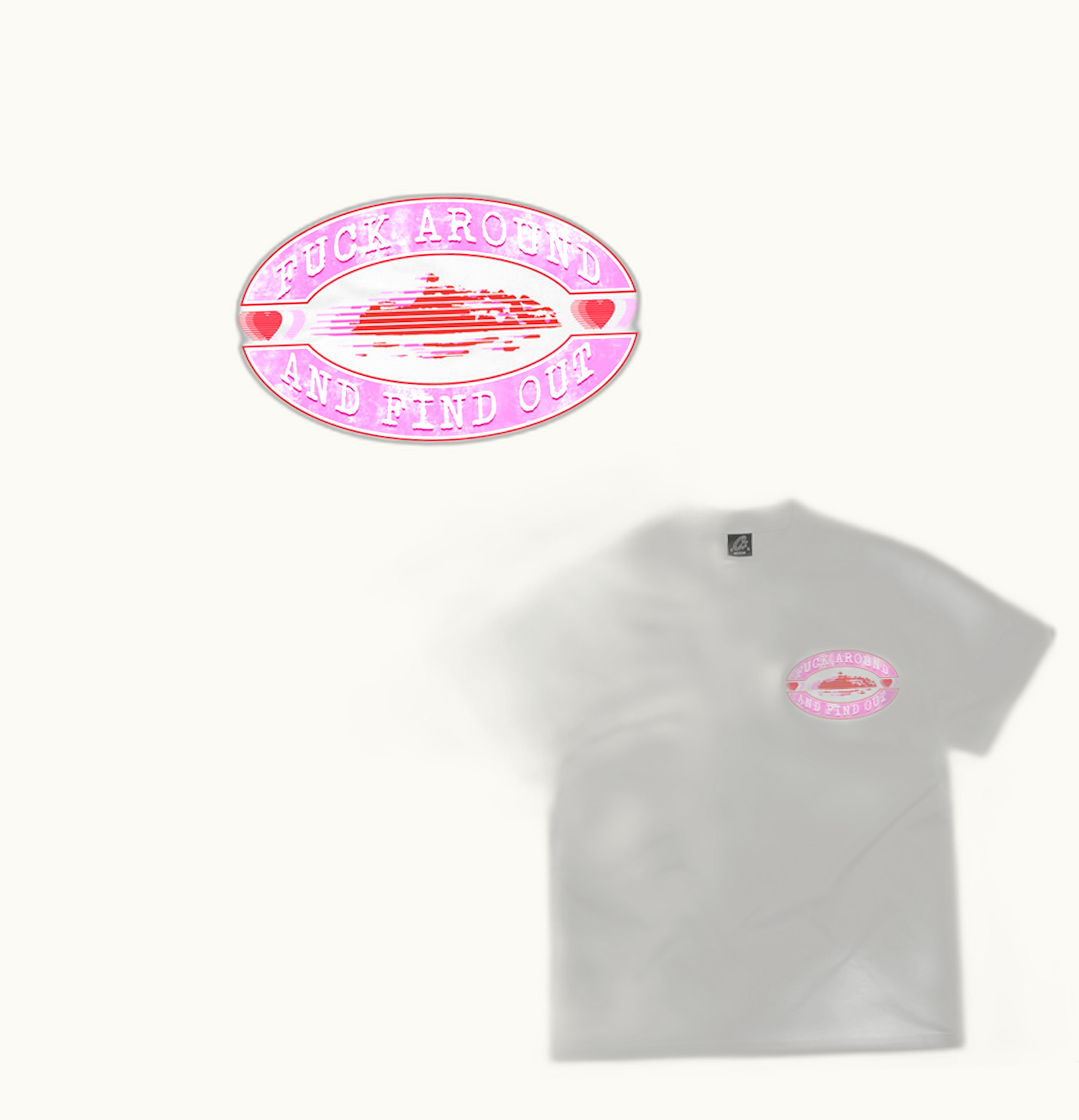 Corteiz Corteiz Fuck Around Tee Pink