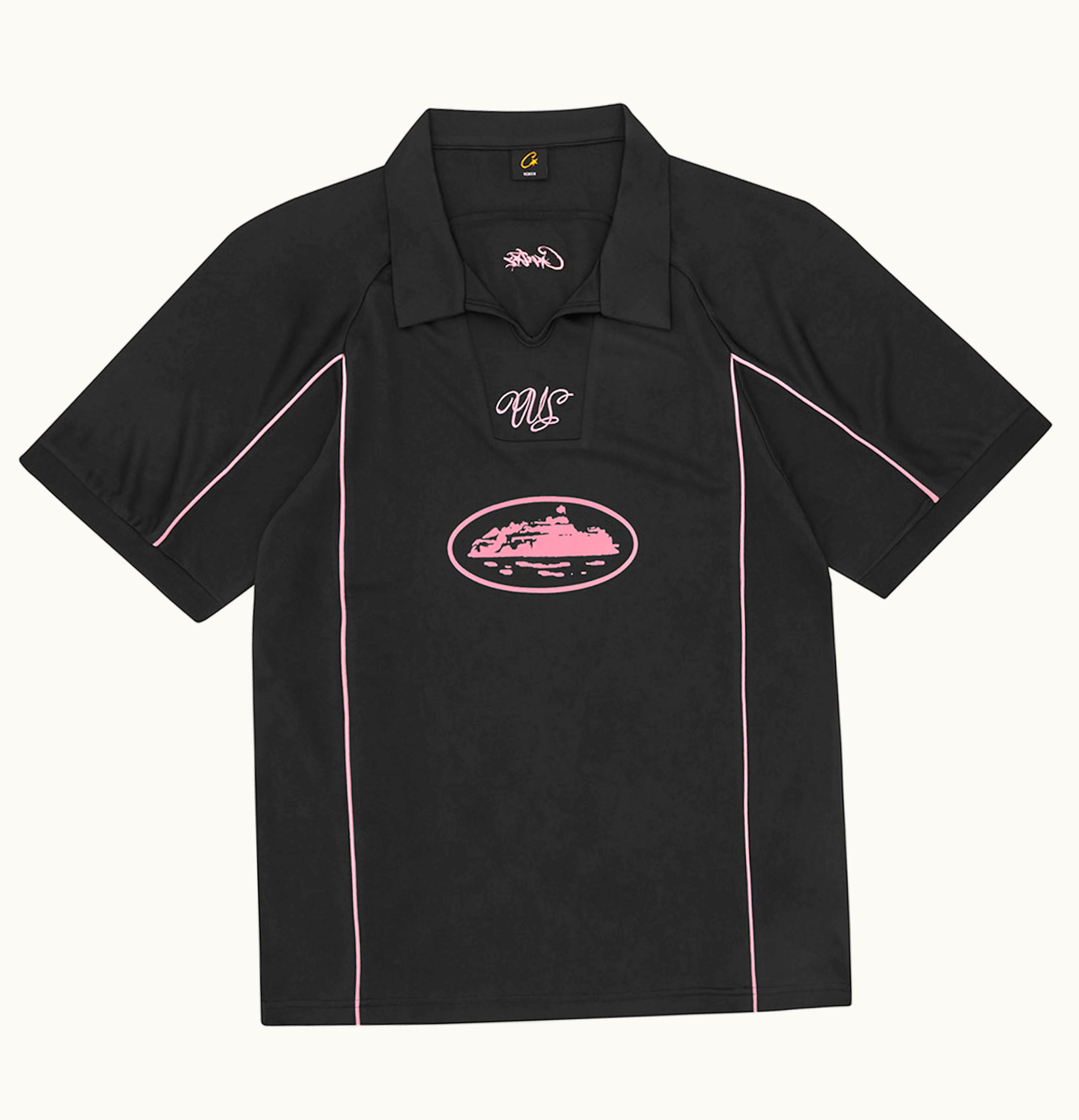 Corteiz Corteiz Talismo Football Jersey Black Pink