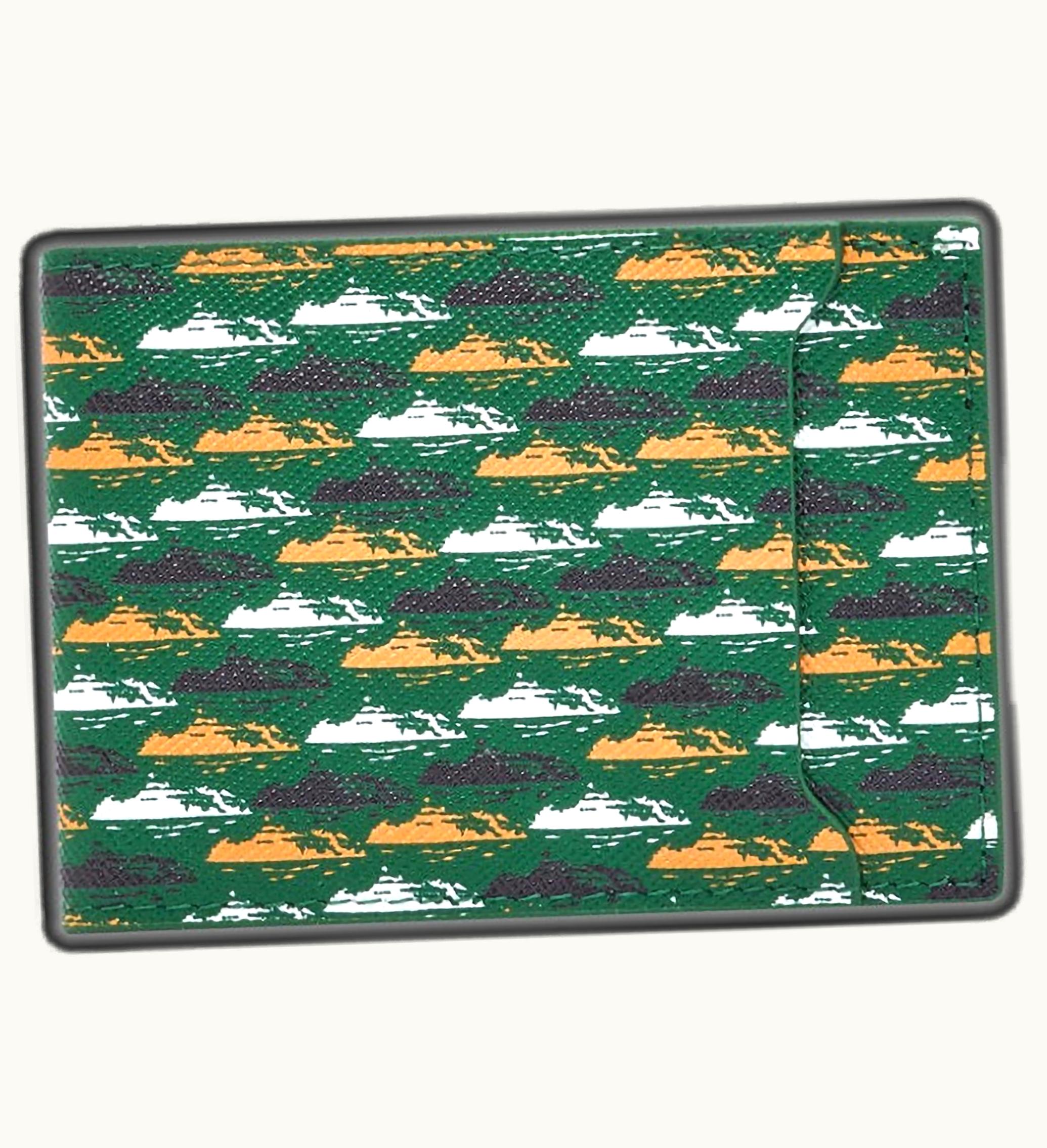 Corteiz Corteiz Vvs Leather Card Holder Green