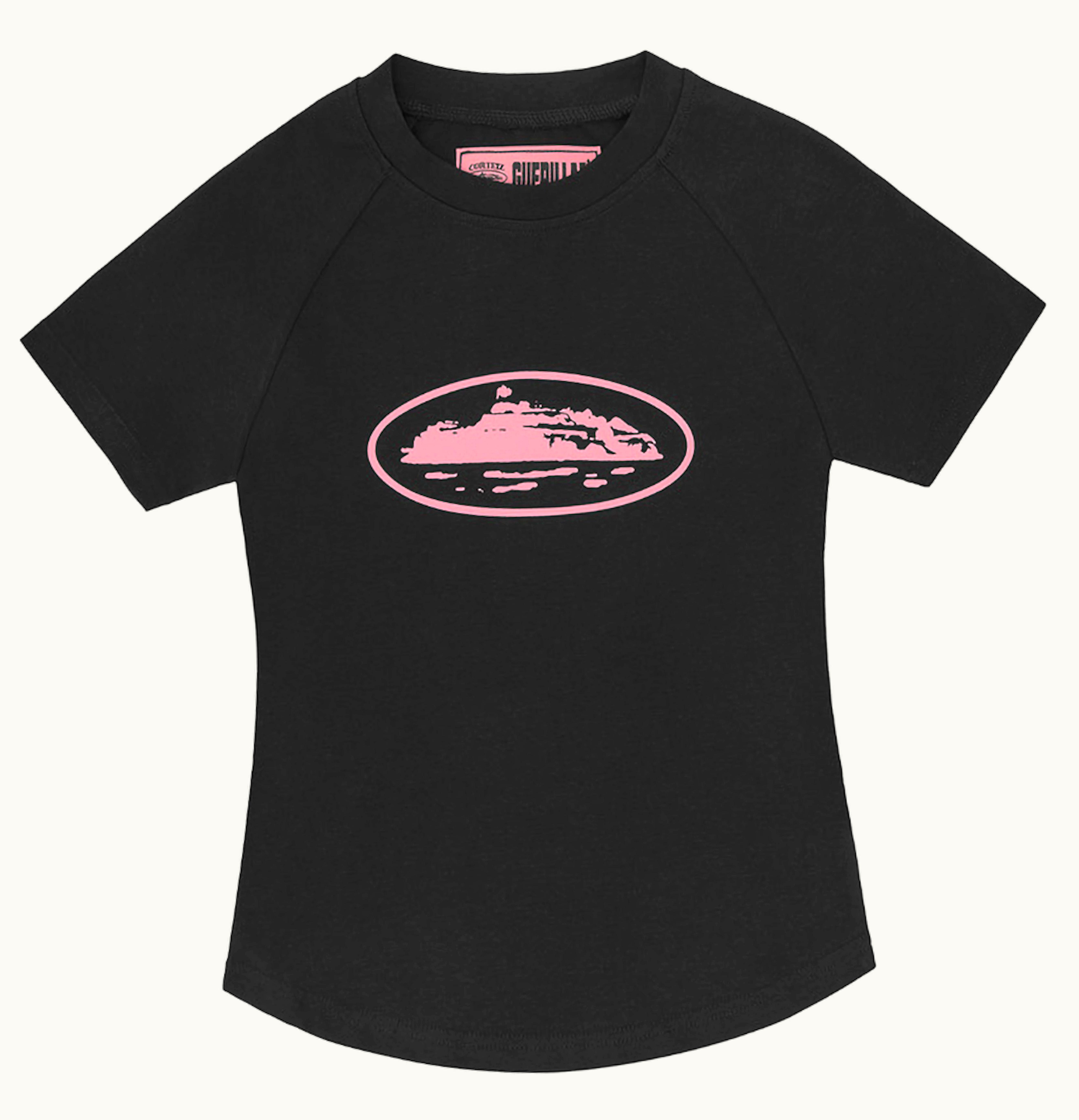 Corteiz Corteiz Womens Alcatraz Baby Top Black Pink