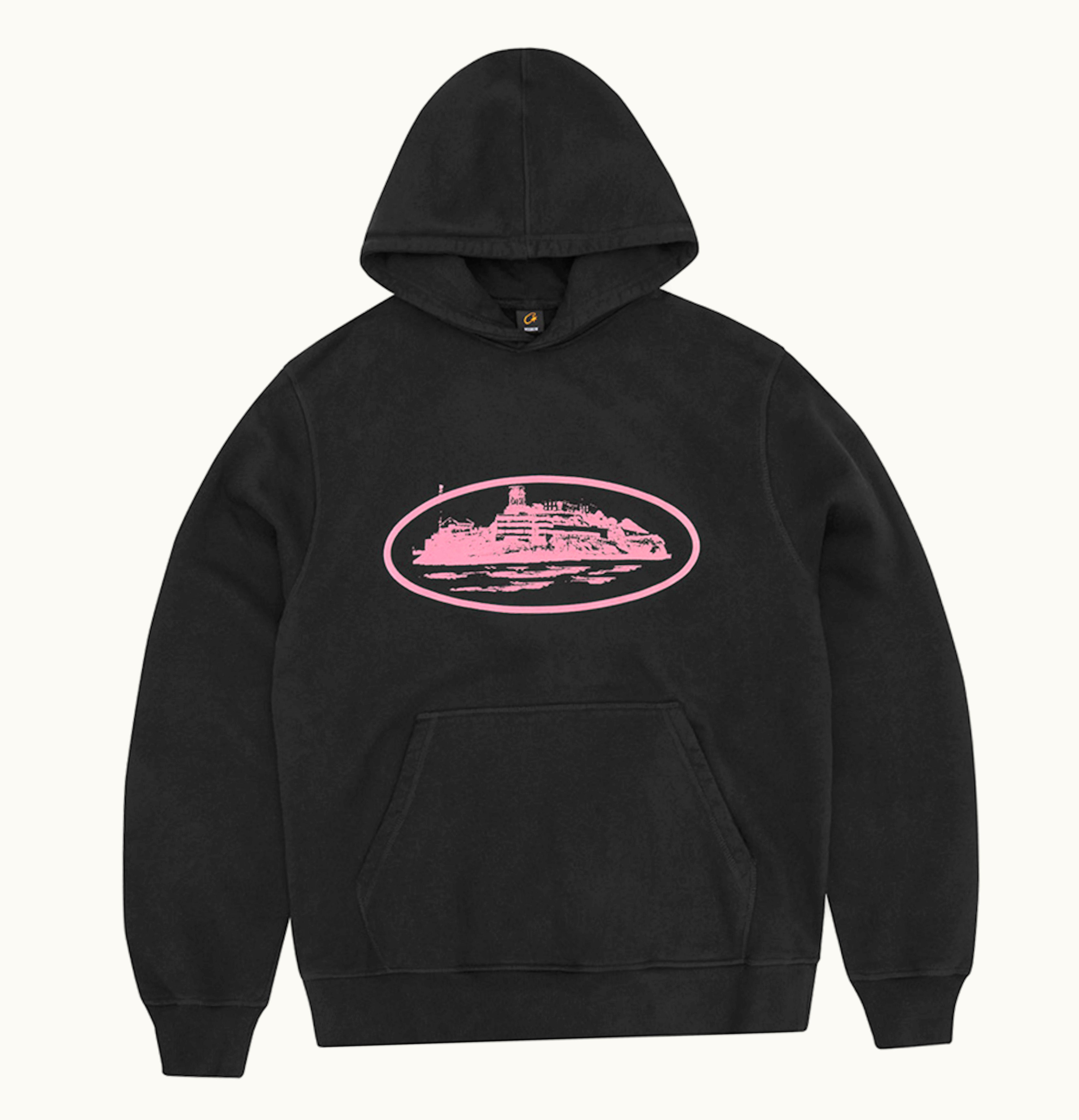 Corteiz Corteiz Alcatraz V2 Hoodie Black Pink