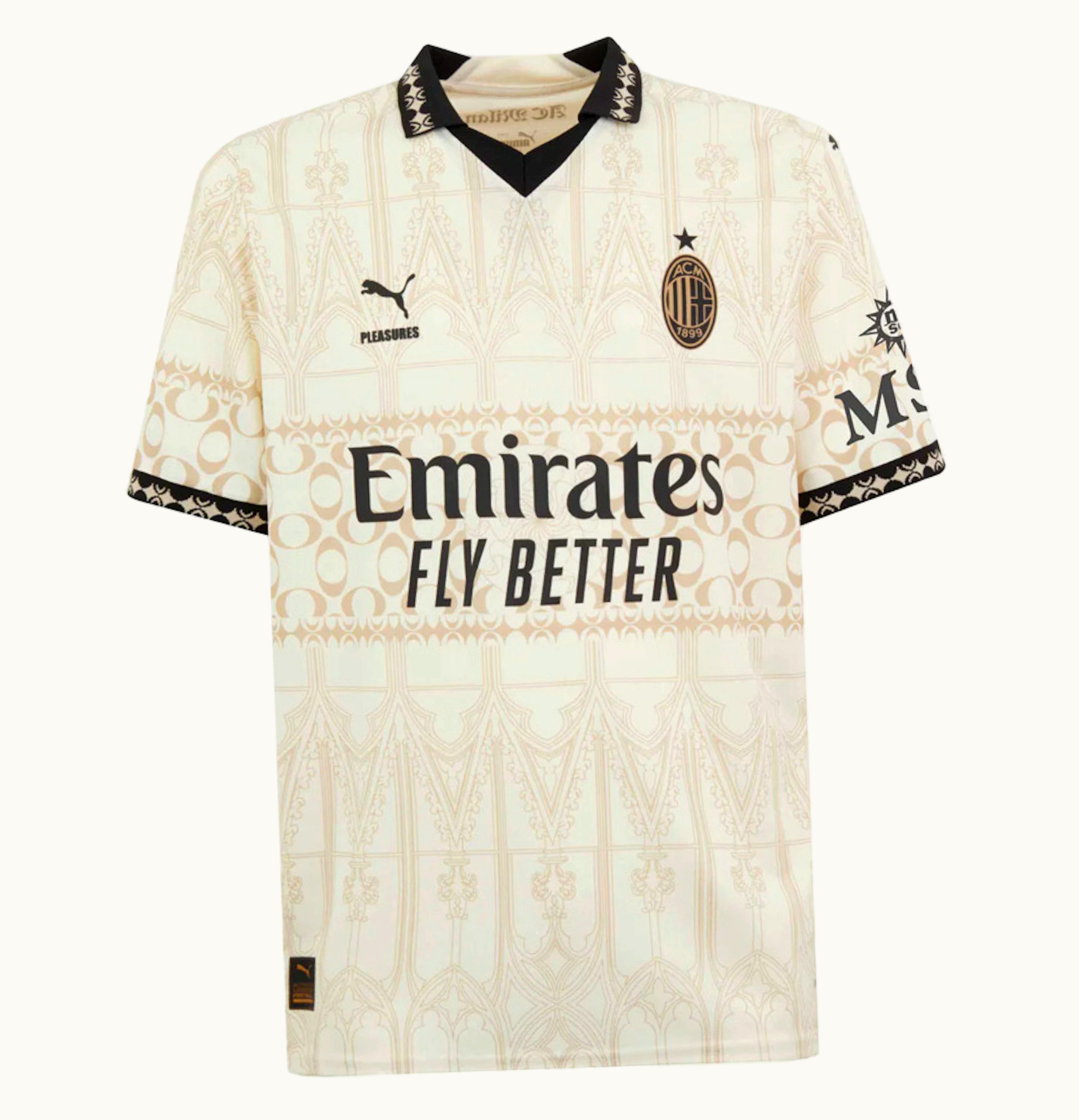 Puma X Pleasures AC Milan 2023 24 Light Version Jersey Multicolor