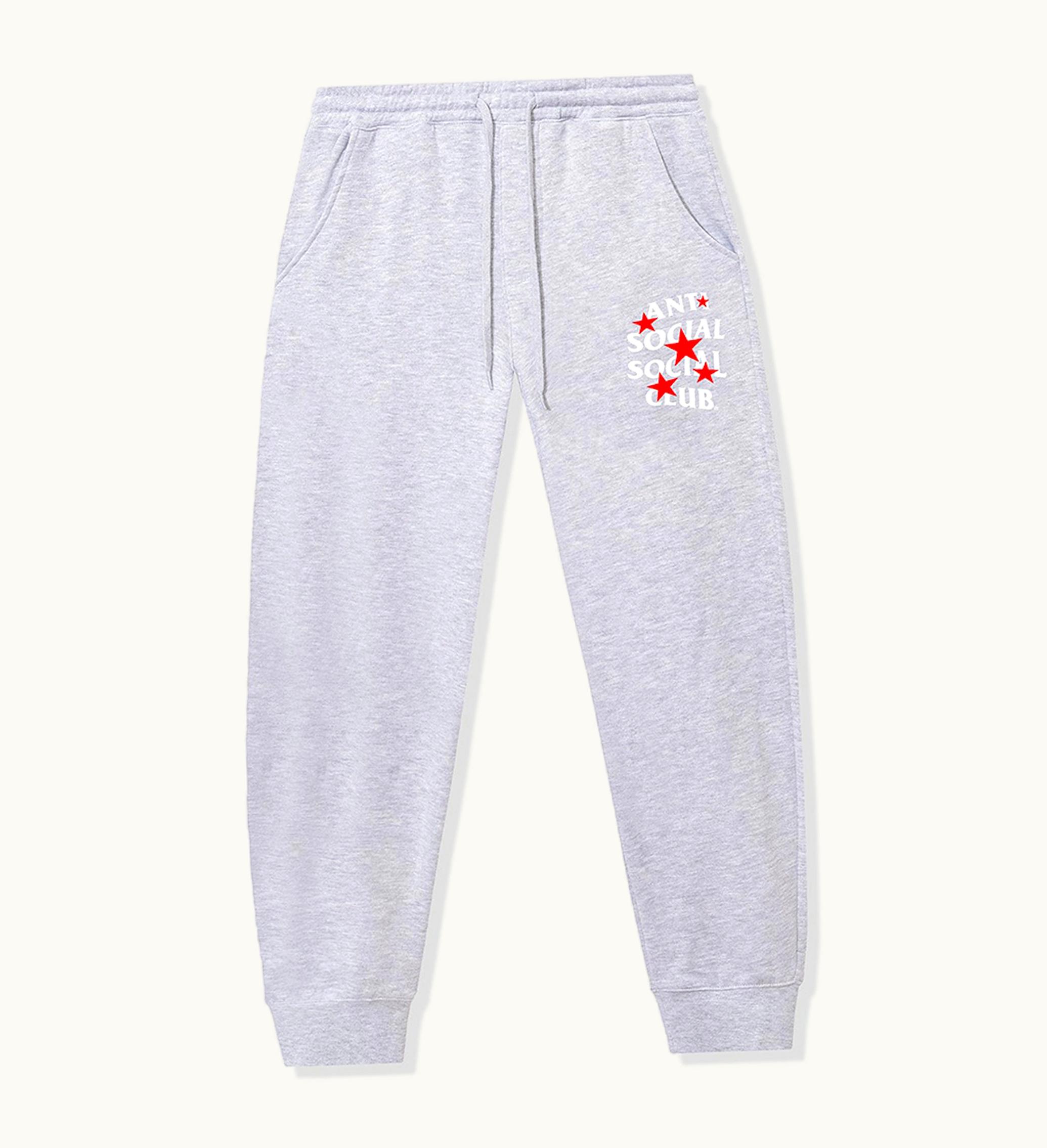 Anti Social Social Club Anti Social Social Club Do You Pant Grey Heather