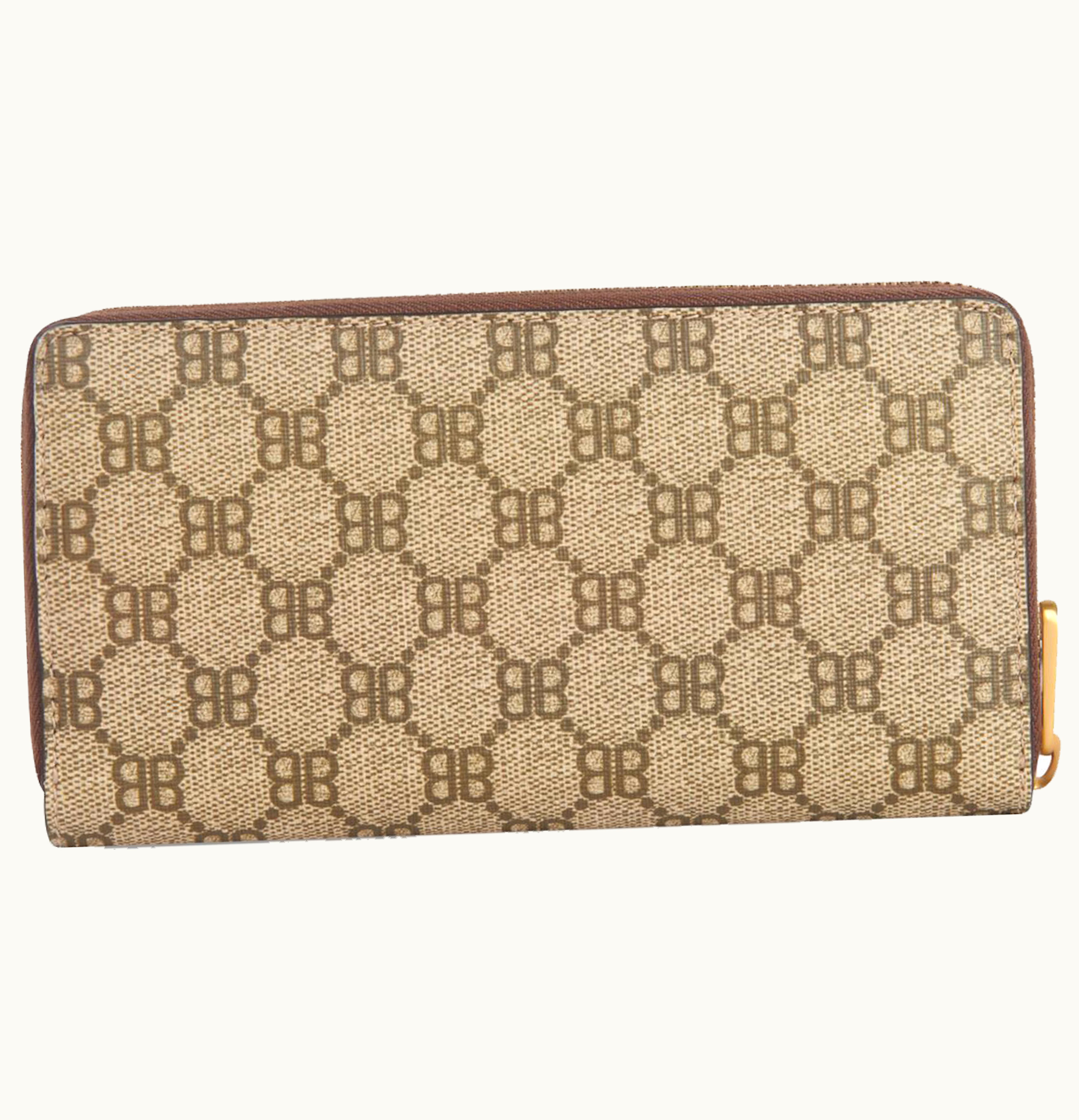Gucci Gucci x Balenciaga The Hacker Project Continental Zip Wallet Beige