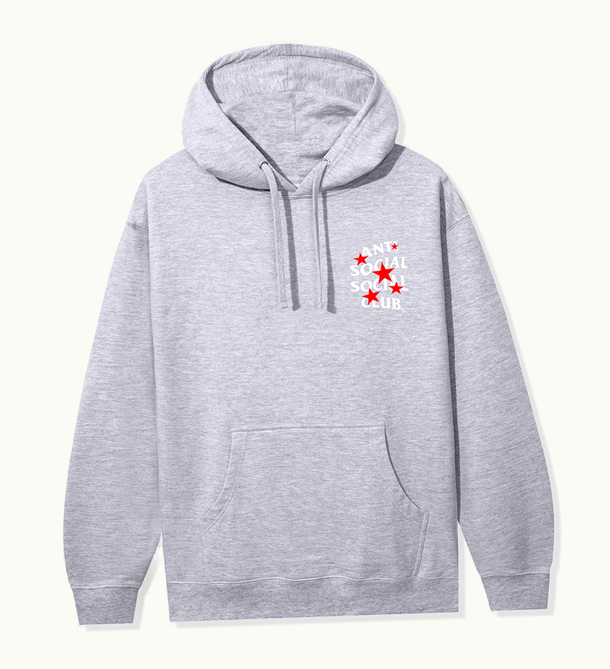 Anti Social Social Club Anti Social Social Club Do You Hoodie Grey Heather