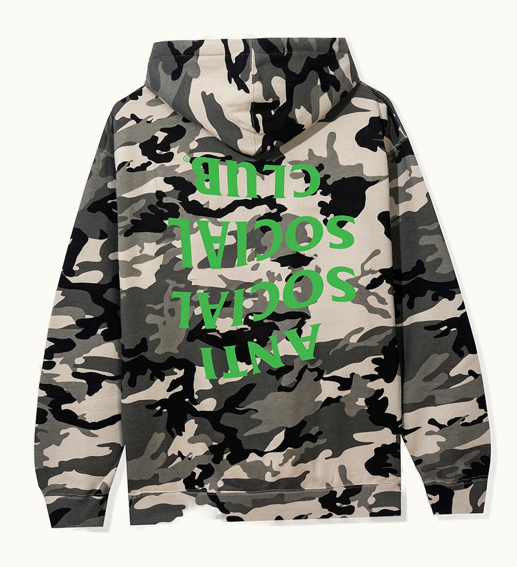 Anti Social Social Club Anti Social Social Club Mind Play Hoodie Snow Camo