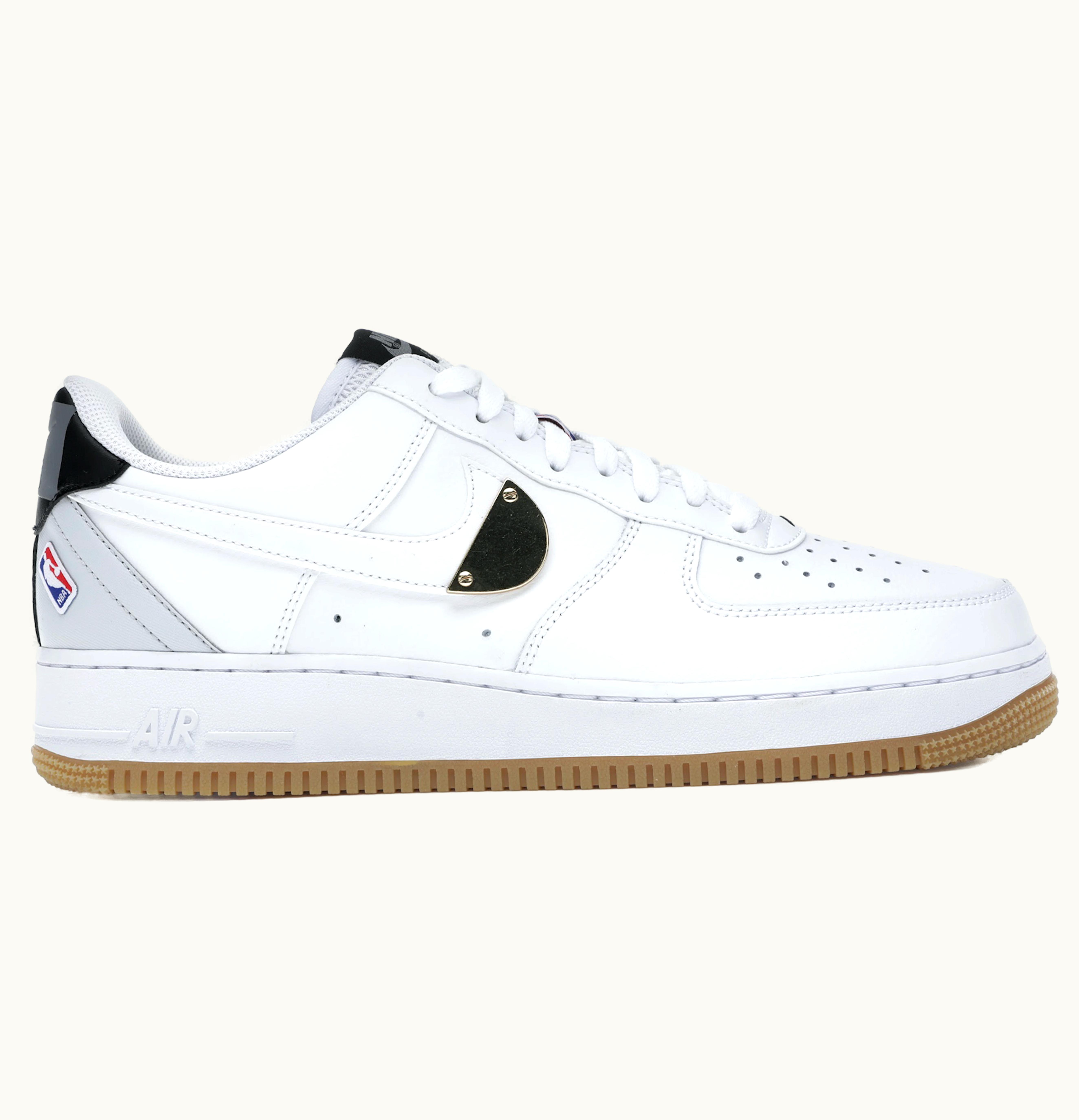 Nike Nike Air Force 1 Low NBA White Grey Gum