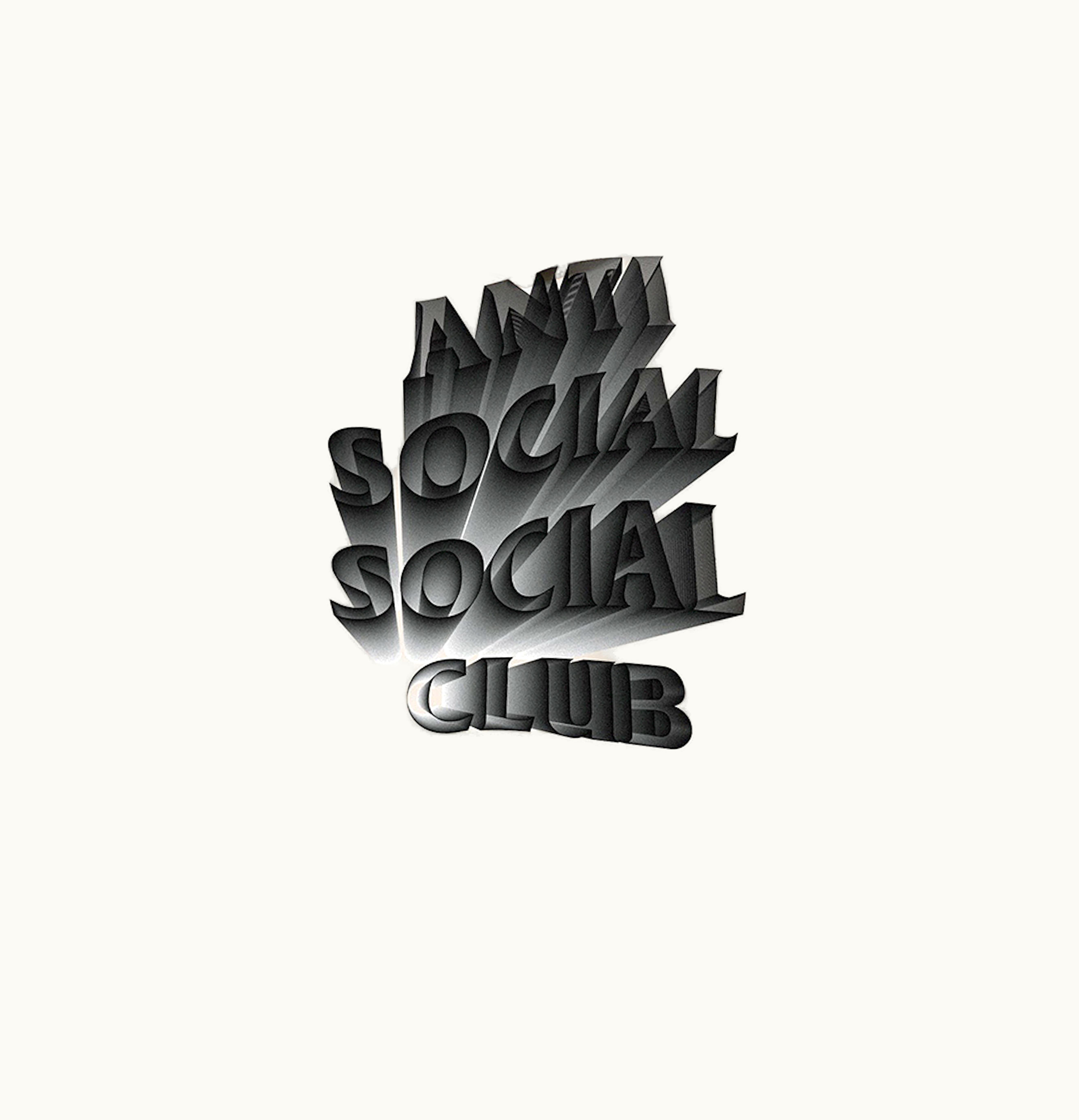 Anti Social Social Club Anti Social Social Club Unbearable Hoodie Bone