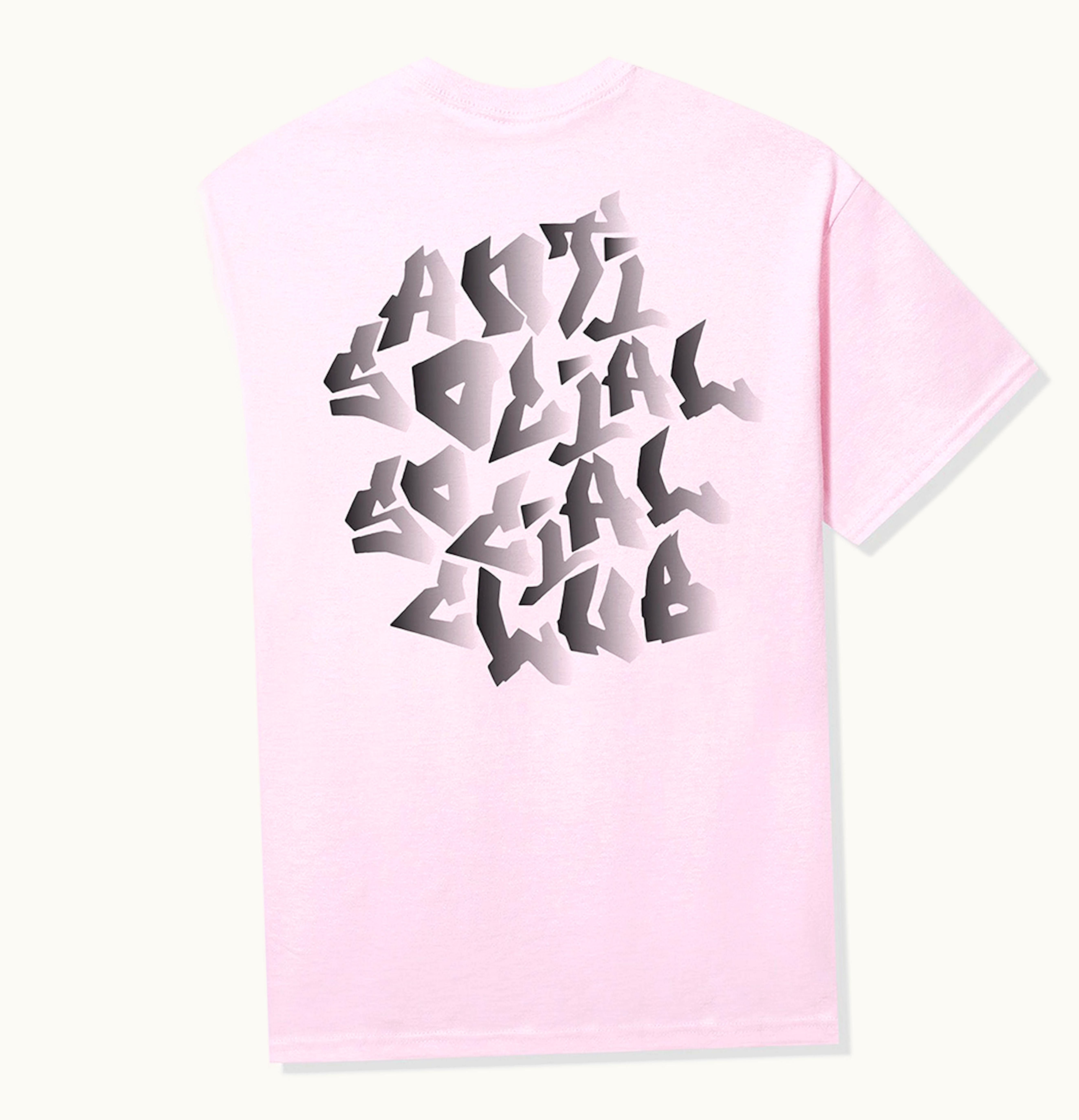 Anti Social Social Club Anti Social Social Club Cry Out Loud Tee Pale Pink