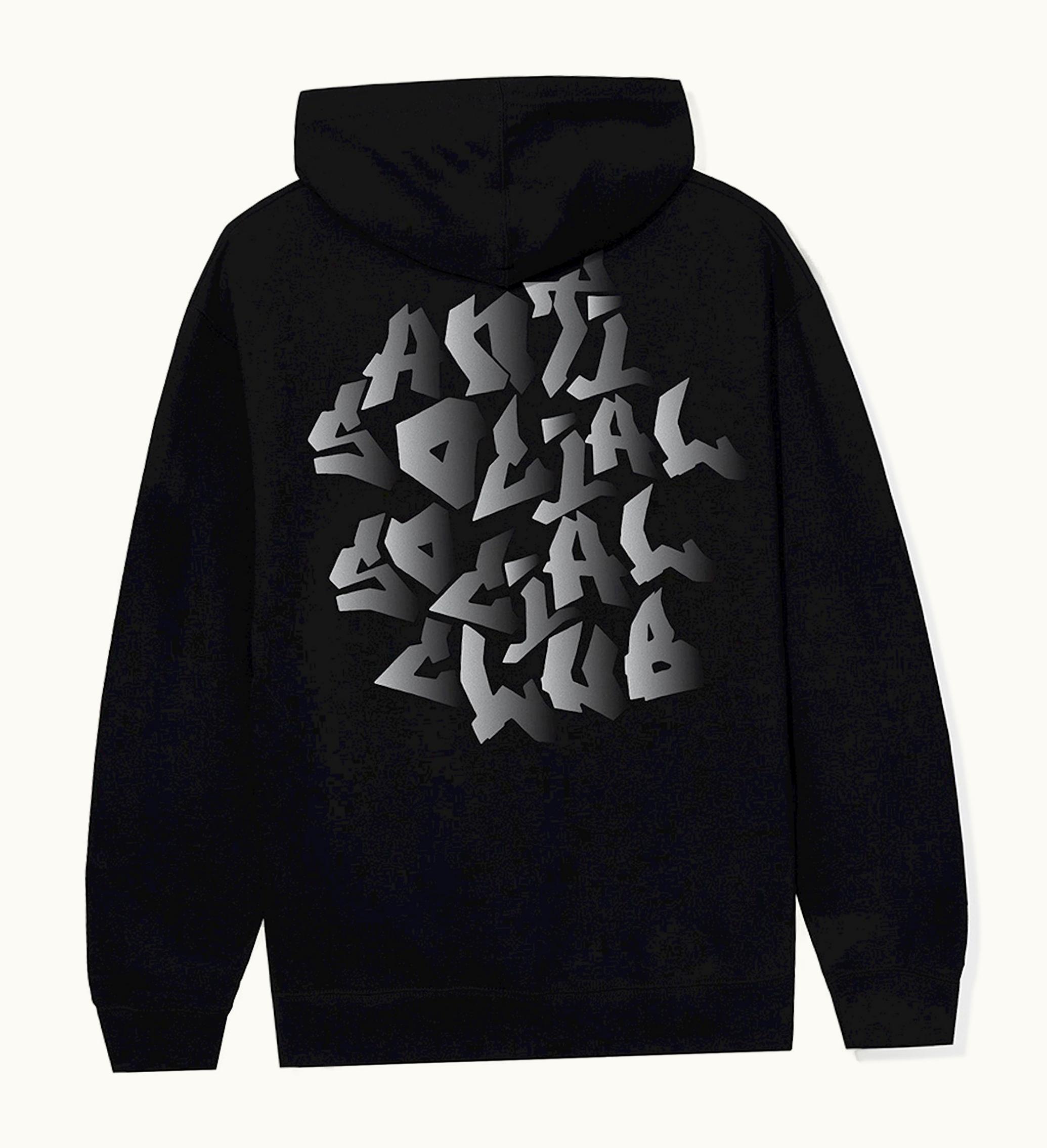 Anti Social Social Club Anti Social Social Club Cry Out Loud Hoodie Black