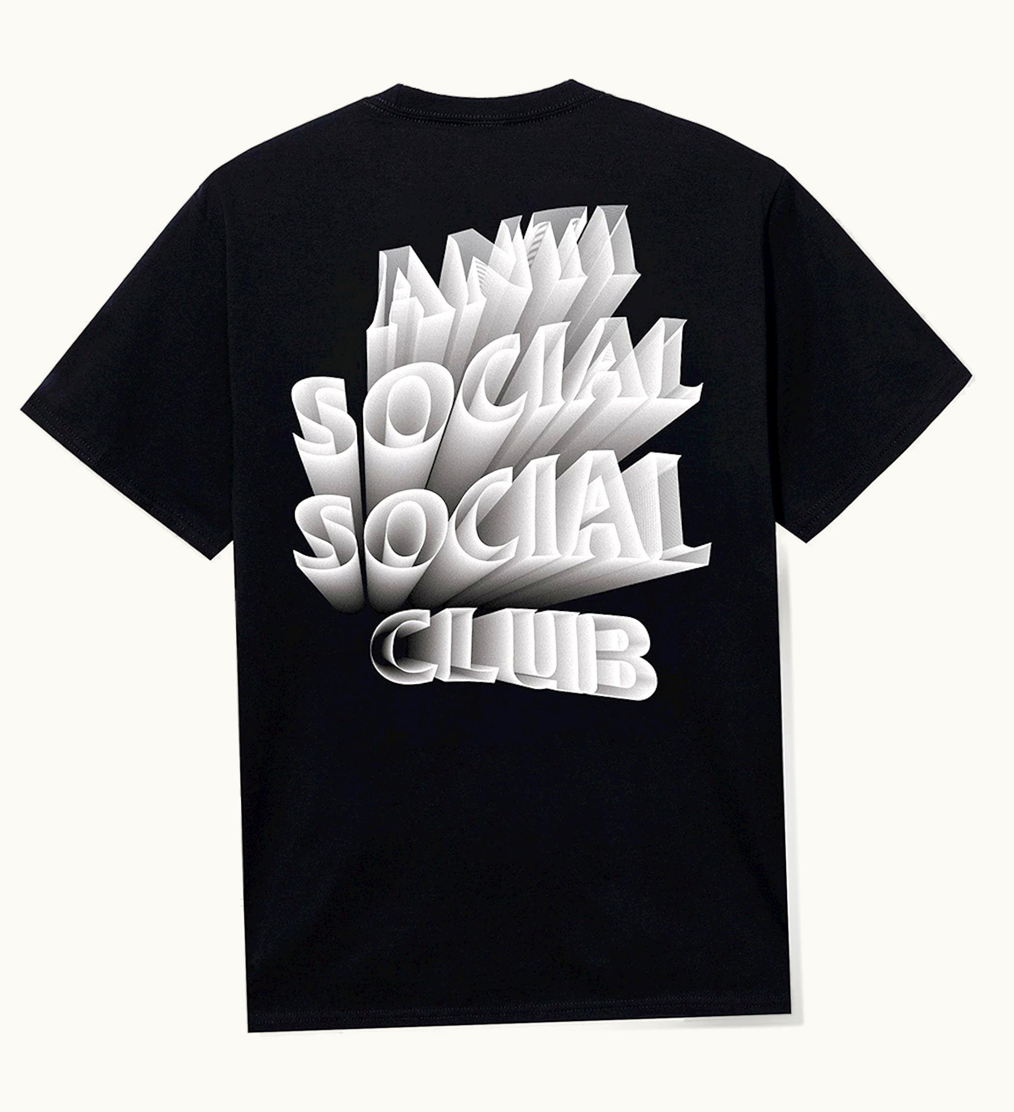 Anti Social Social Club Anti Social Social Club Unbearable Tee Black