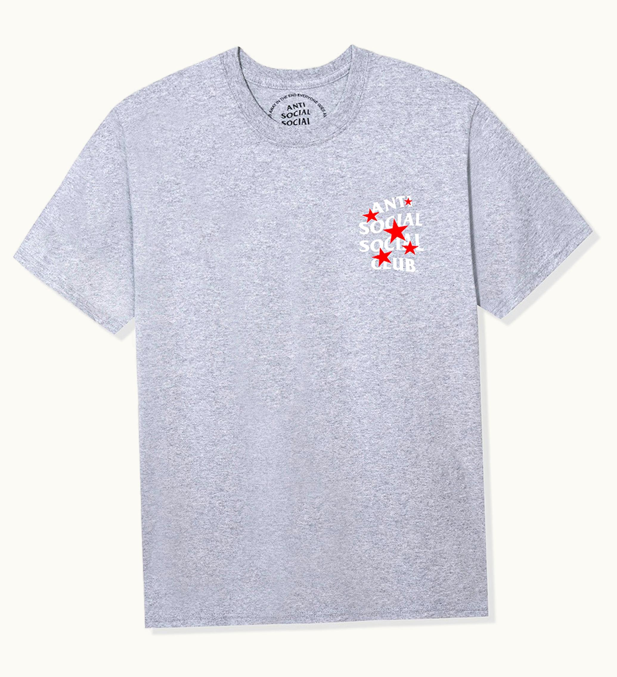 Anti Social Social Club Anti Social Social Club Do You Tee Grey Heather