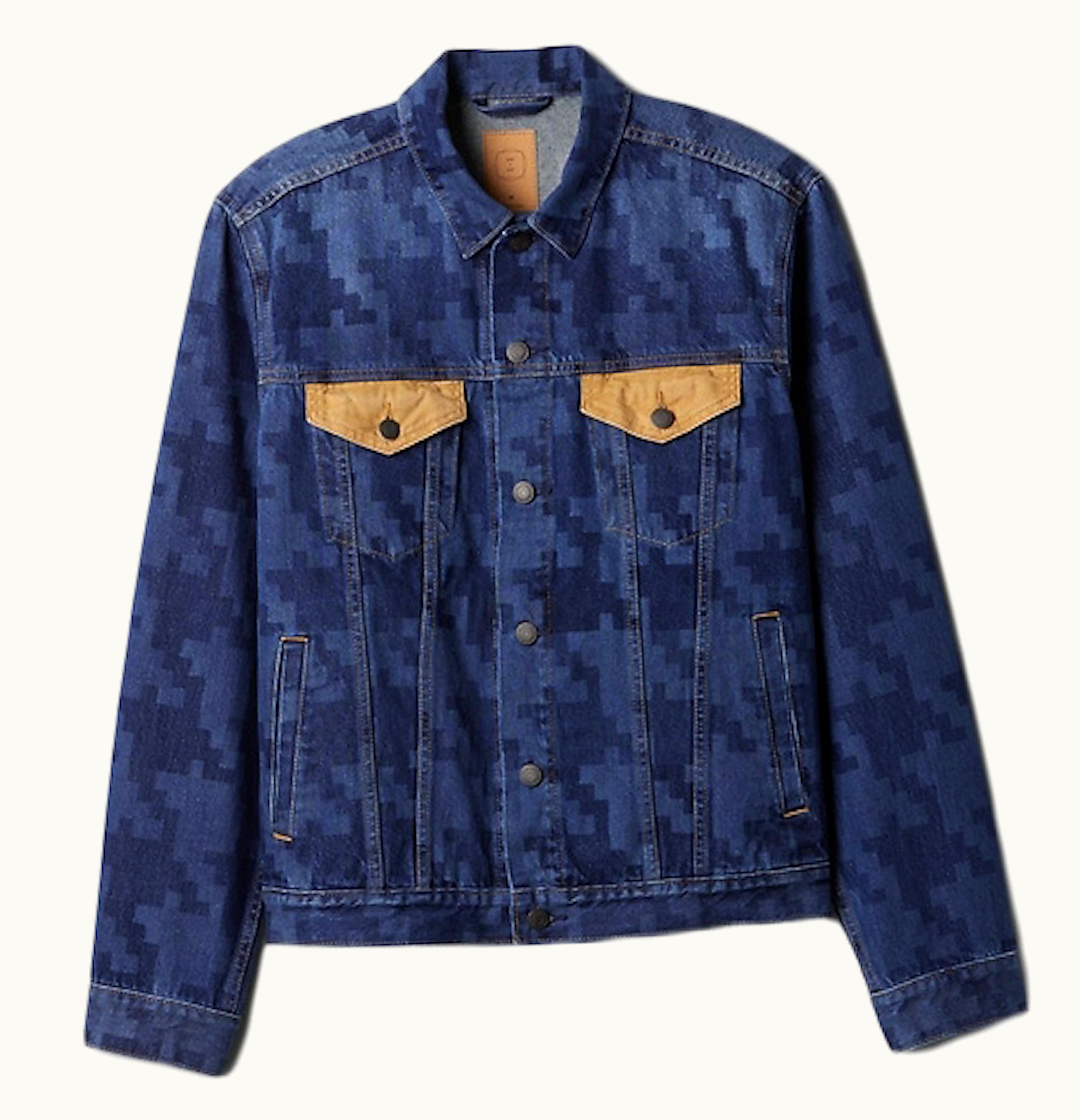 Gap X Dap Organic Cotton Icon Denim Jacket Dark Indigo